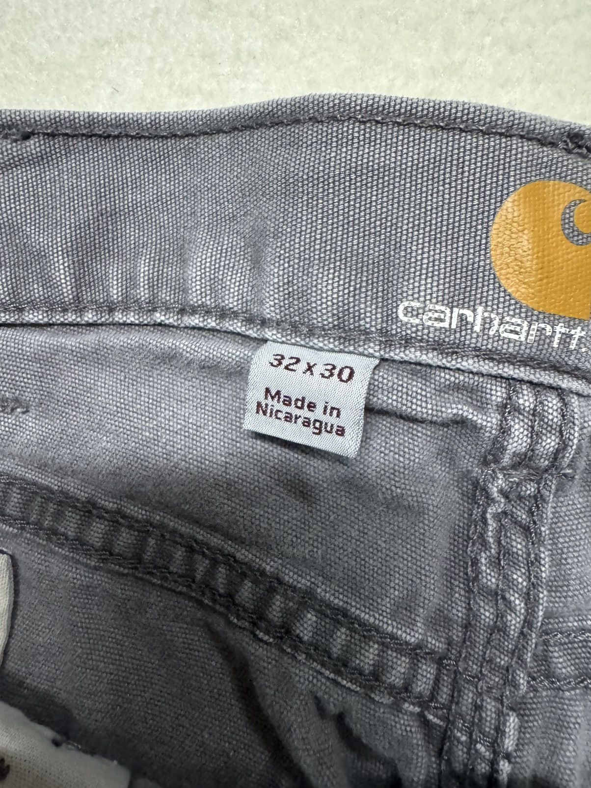 Carhartt VINTAGE 2000s CARHARTT RELAXED FIT THRASHED VERY WORN Size US 32 / EU 48 - 14 Thumbnail