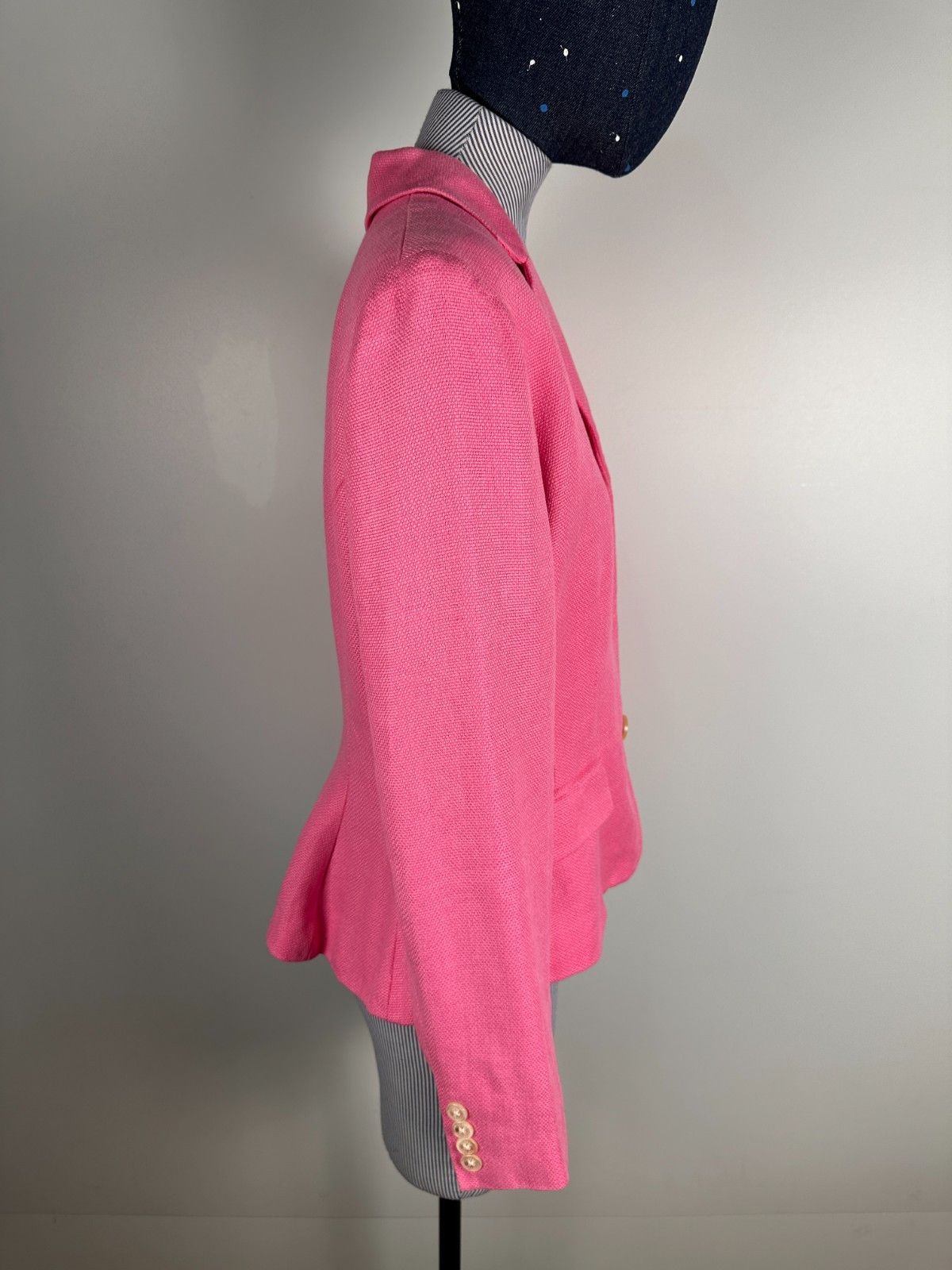 RRL Ralph Lauren Women’s Ralph Lauren Linen Blazer Pink Size 10 Size L / US 10 / IT 46 - 6 Thumbnail