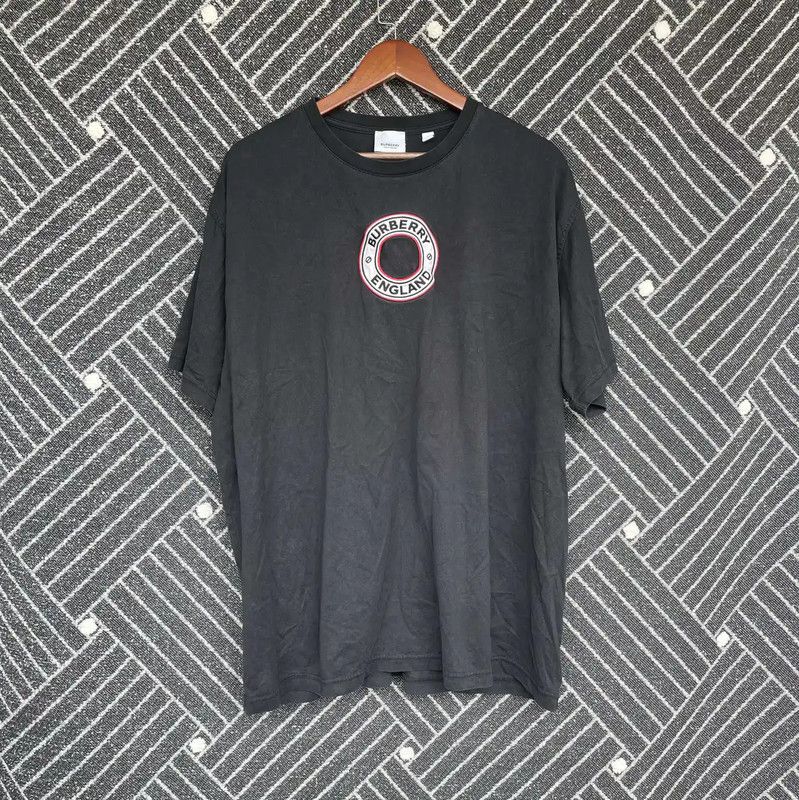 Burberry Burberry Black Cotton Men's T-Shirt Size US XL / EU 56 / 4 - 1 Thumbnail
