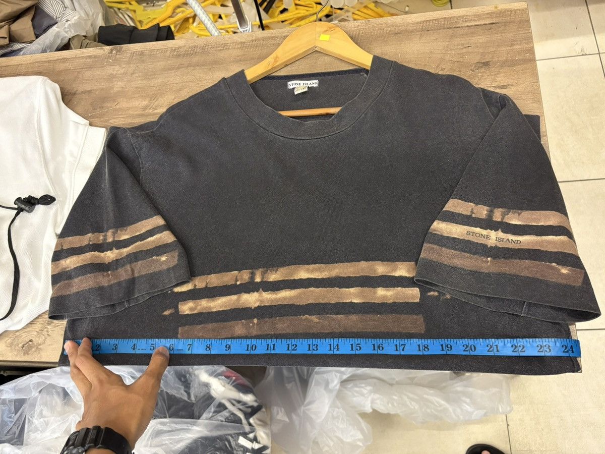 Stone Island Vintage Stone Island Stripe 3 Shirt 🔥 Size US L / EU 52-54 / 3 - 10 Thumbnail