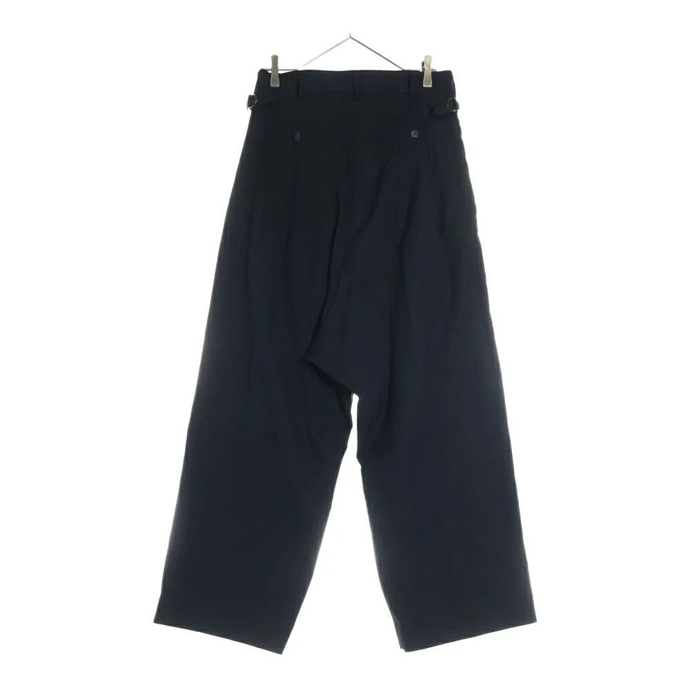 Yohji Yamamoto Yohji Yamamoto POUR HOMME //02SS Tucked Toe Lathers Slacks Size US 31 - 2 Thumbnail