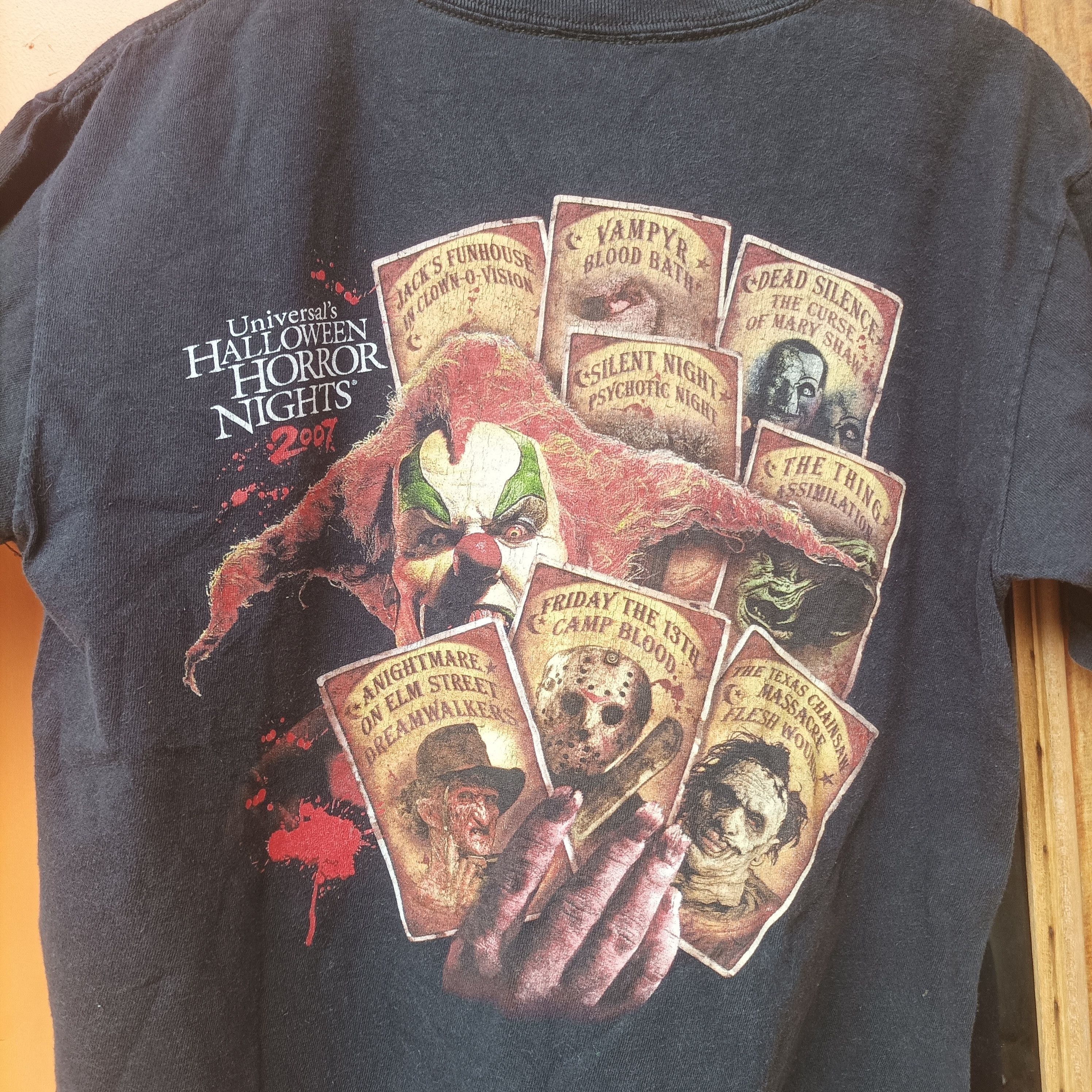 Universal Studios VINTAGE HALLOWEEN HORROR NIGHT 00'S MOVIE Size US M / EU 48-50 / 2 - 3 Thumbnail