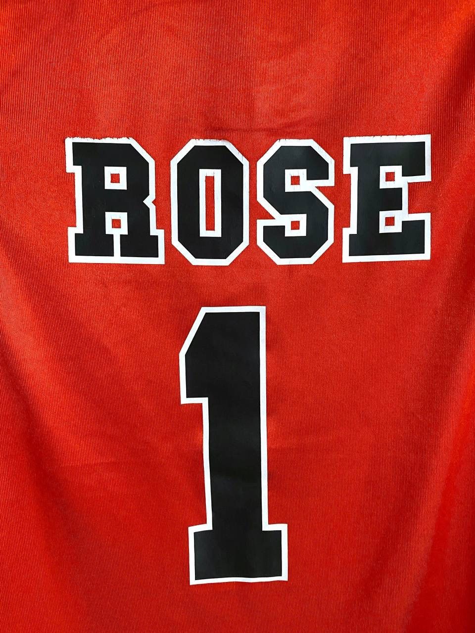 NBA Chicago Bulls Vintage Basketball Jersey #1 DERRICK ROSE, M-L Size US M / EU 48-50 / 2 - 11 Thumbnail