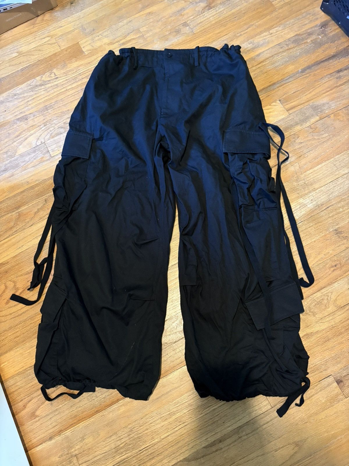 Yohji Yamamoto S'YTE Bondage Techno Wide Cargo Pants