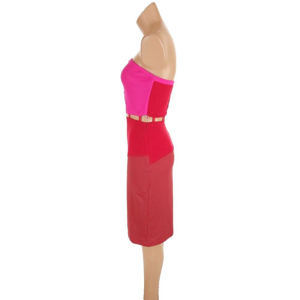 Andersson Bell Andersson Bell Cotton Midi Dress Size S Pink $470 Size S / US 4 / IT 40 - 6 Thumbnail