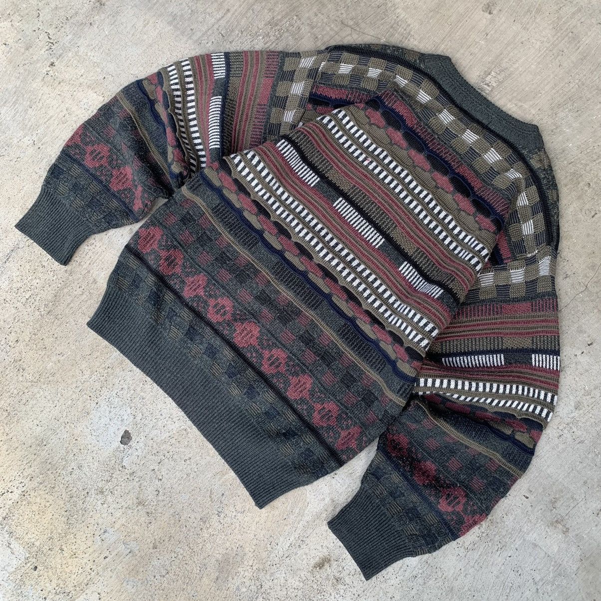 Vintage Vintage 90s robinson cable knitted Size US M / EU 48-50 / 2 - 21 Thumbnail