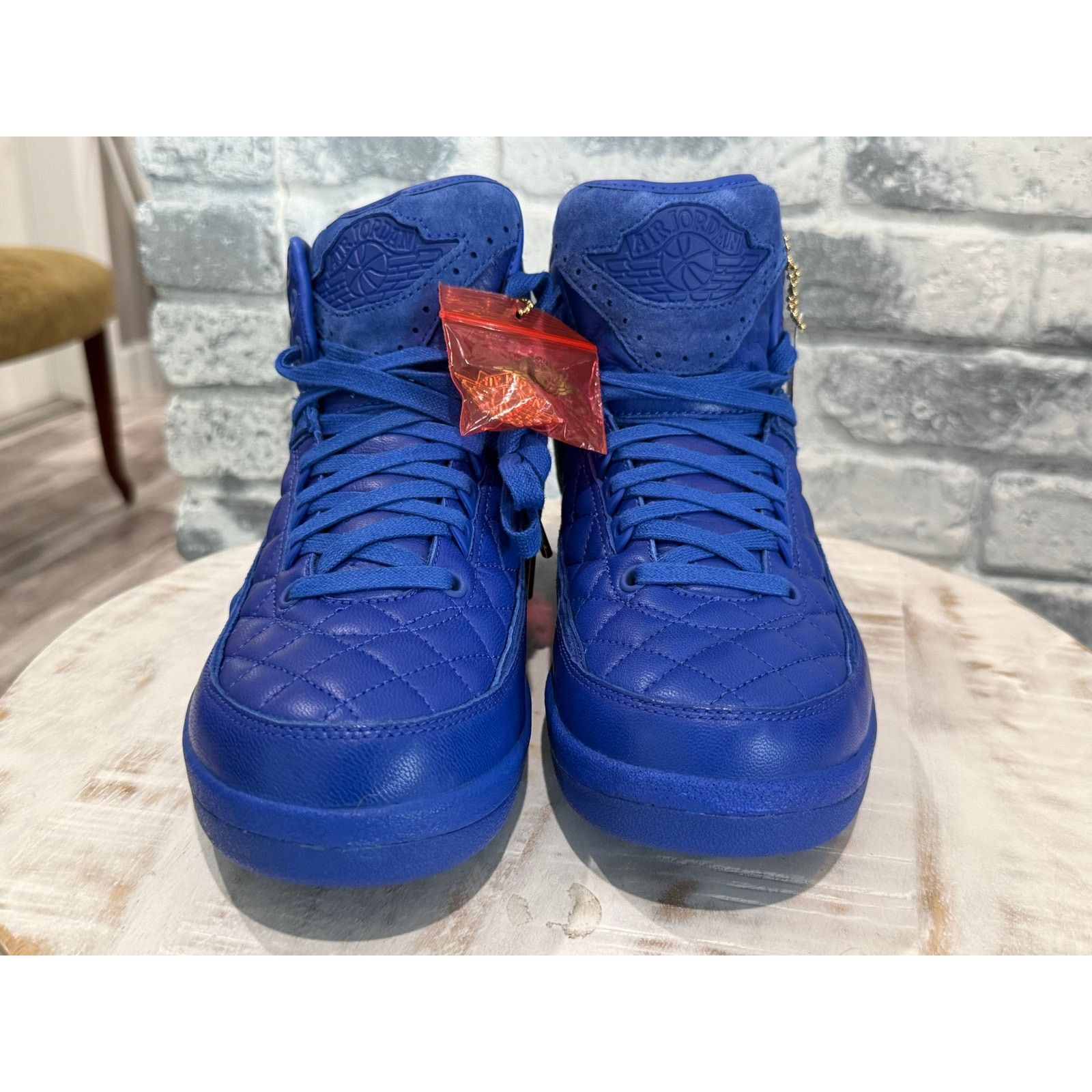 Jordan Brand Jordan 2 Retro Just Don Size 8.5 DS 717170-405 RARE Size US 8.5 / EU 41-42 - 3 Thumbnail