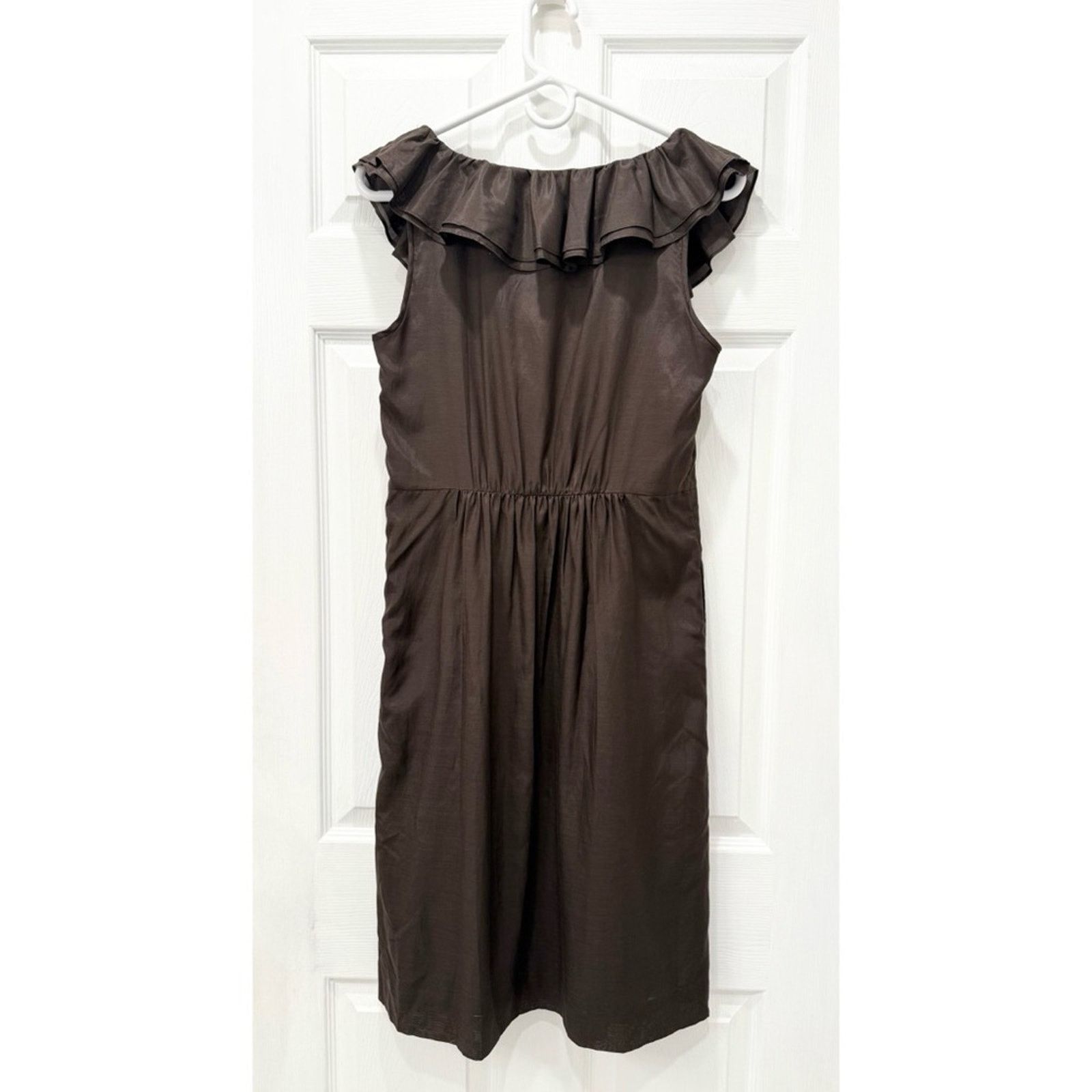 J.Crew J.Crew Ruffled Edelyn Dress 8 Size M / US 6-8 / IT 42-44 - 2 Thumbnail