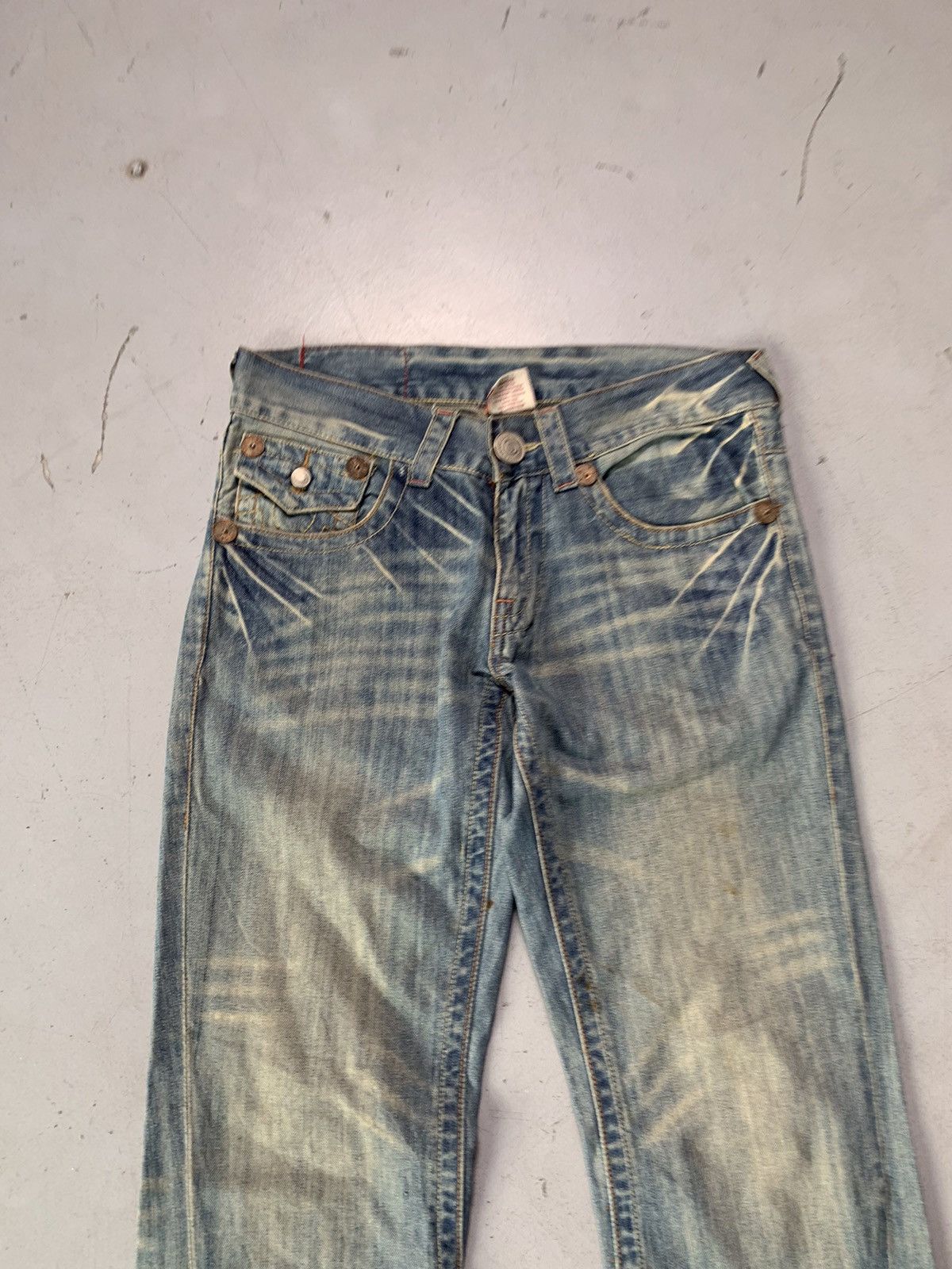 True Religion Vintage true religion amazing embroidered pocket billy denim Size US 30 / EU 46 - 11 Thumbnail