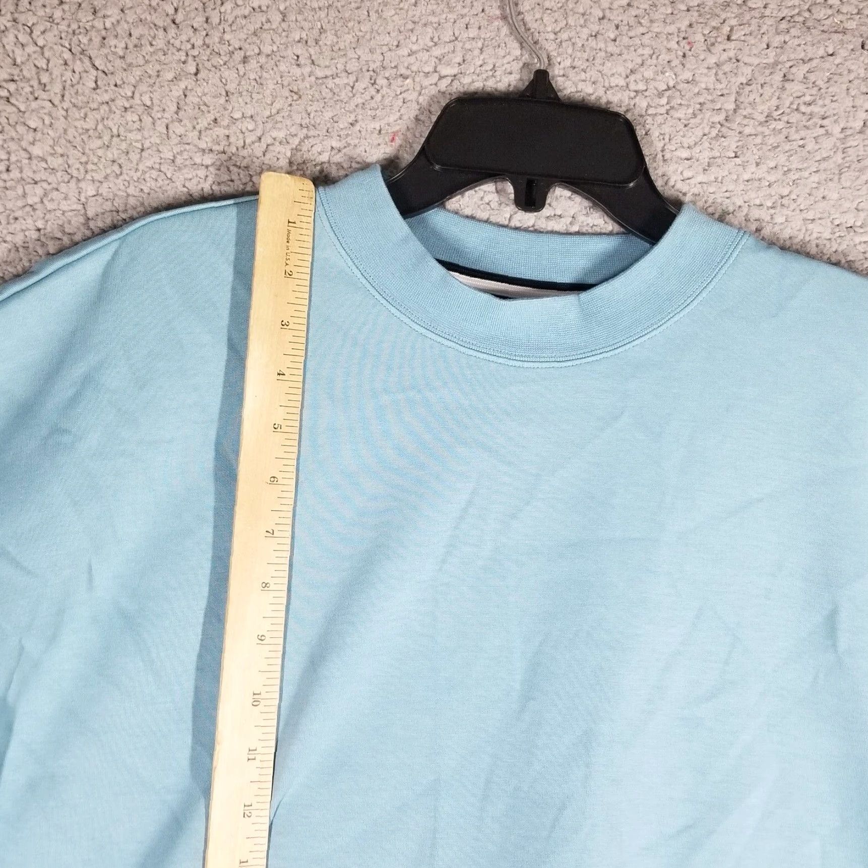 Nike Nike Tech Fleece Short Sleeve Sweatshirt Men Medium Blue Activewear Relaxed Fit Size US M / EU 48-50 / 2 - 6 Thumbnail