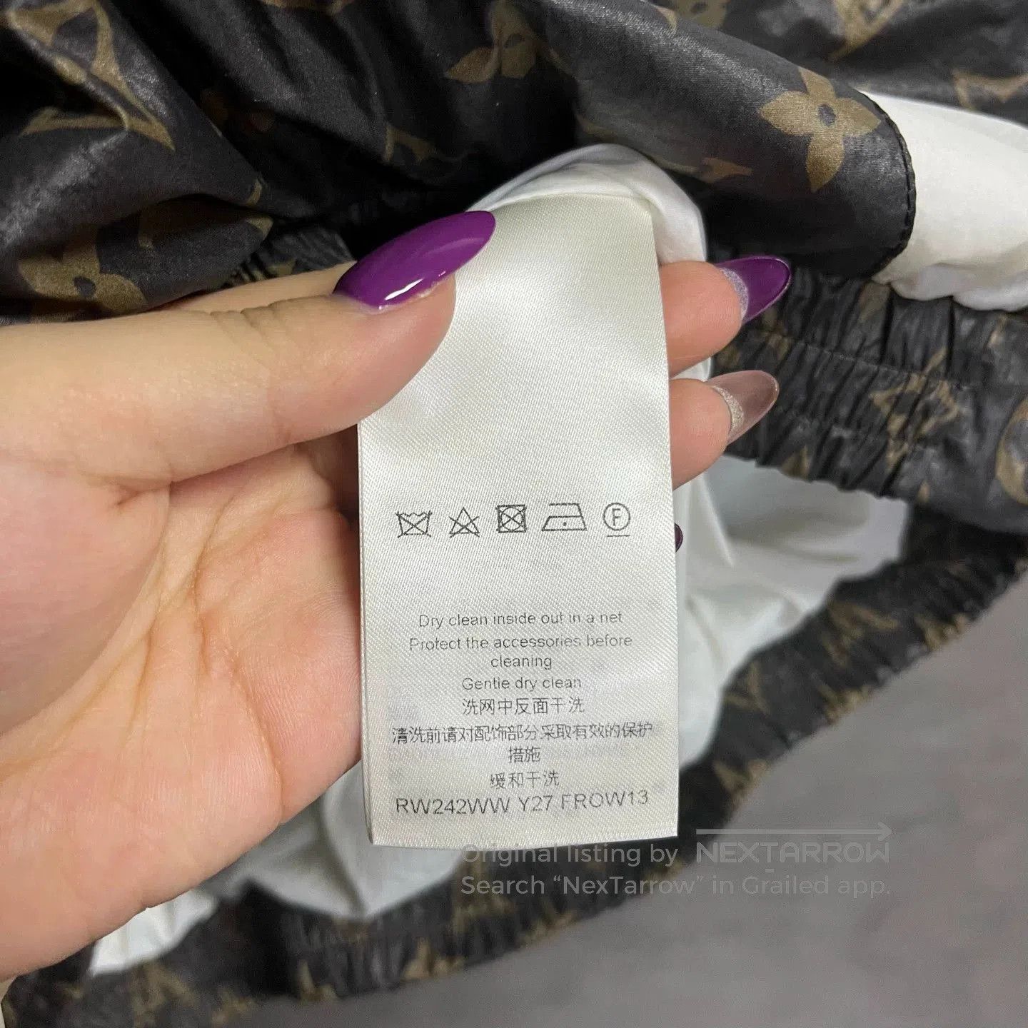 Louis Vuitton Louis Vuitton 24 Black Color Block Zip Jacket. Size XXS / US 00 / IT 34 - 4 Thumbnail