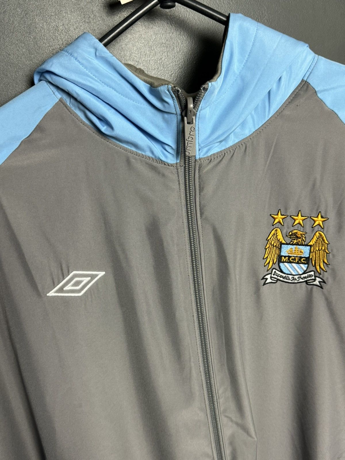 Umbro Manchester City Training Football Double Sided Jacket Size US XXL / EU 58 / 5 - 5 Thumbnail