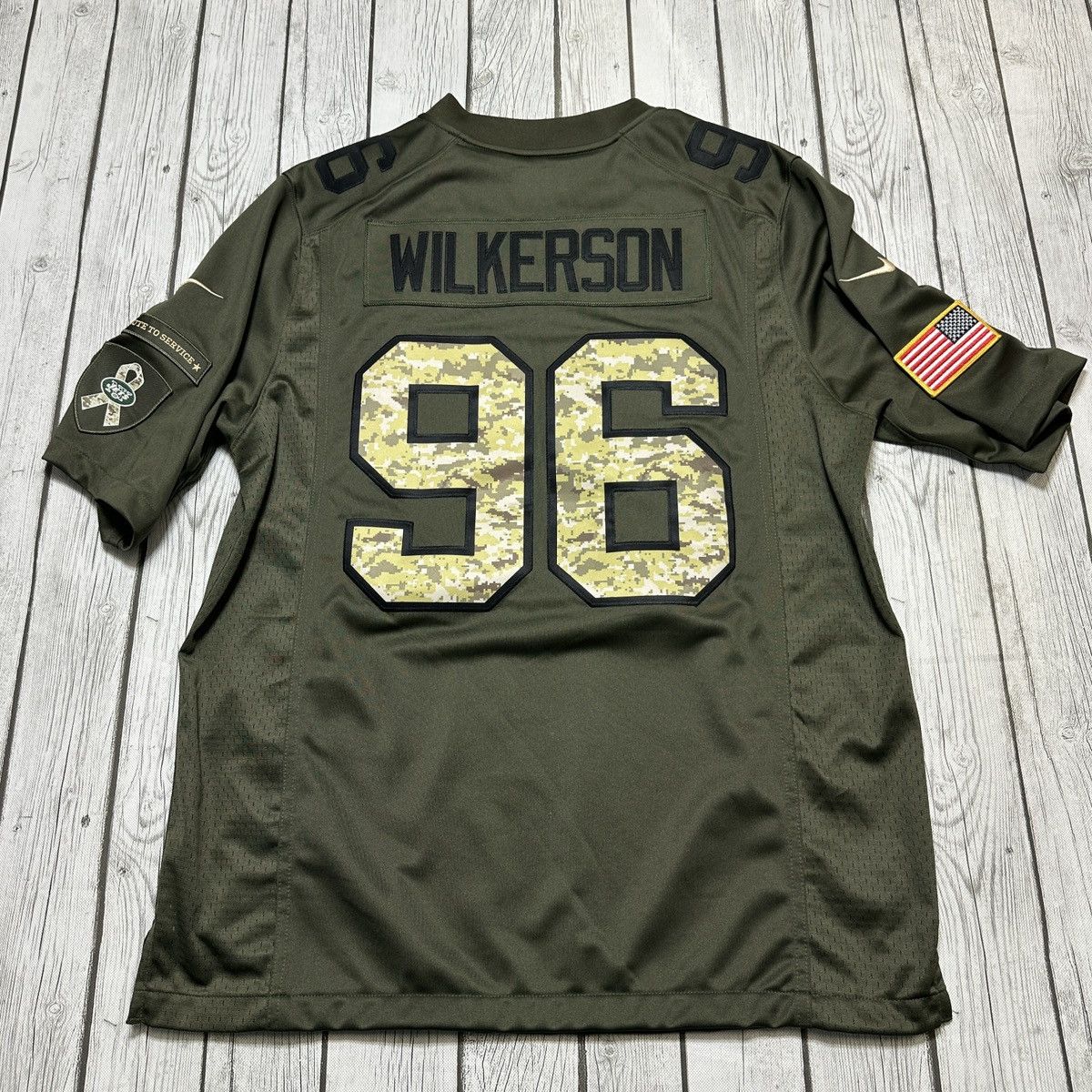 NFL × Nike New York Jets Mo Wilkerson jersey Size US L / EU 52-54 / 3 - 2 Thumbnail