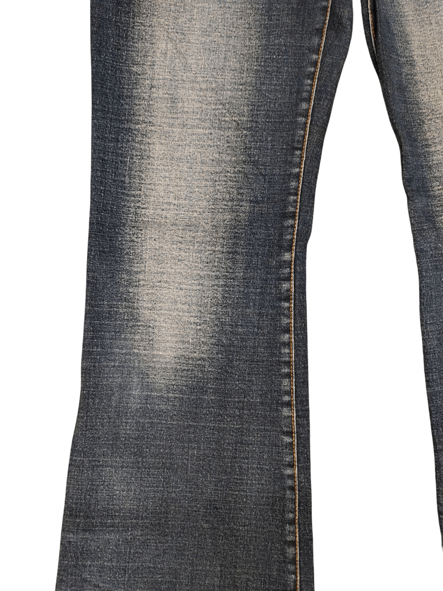 If Six Was Nine Flare Jeans The Vintage Japan Faded Distress Denim Bootcut Size US 30 / EU 46 - 7 Thumbnail