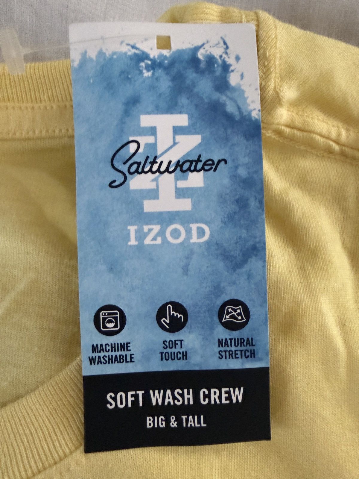 Izod Izod Saltwater Yellow Graphic Tee XXL Tall Size US XXL / EU 58 / 5 - 6 Thumbnail