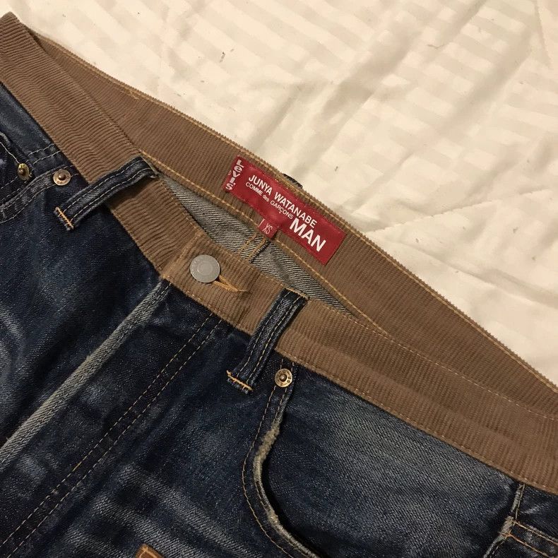Junya Watanabe Junya watanabe SizeXS Stitched jeans with a variety of fabr Size US 31 - 3 Thumbnail