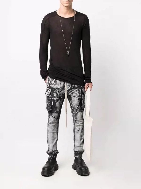 Rick Owens rick owens ro cargo long pants-2508 Size US 36 / EU 52 - 9 Thumbnail