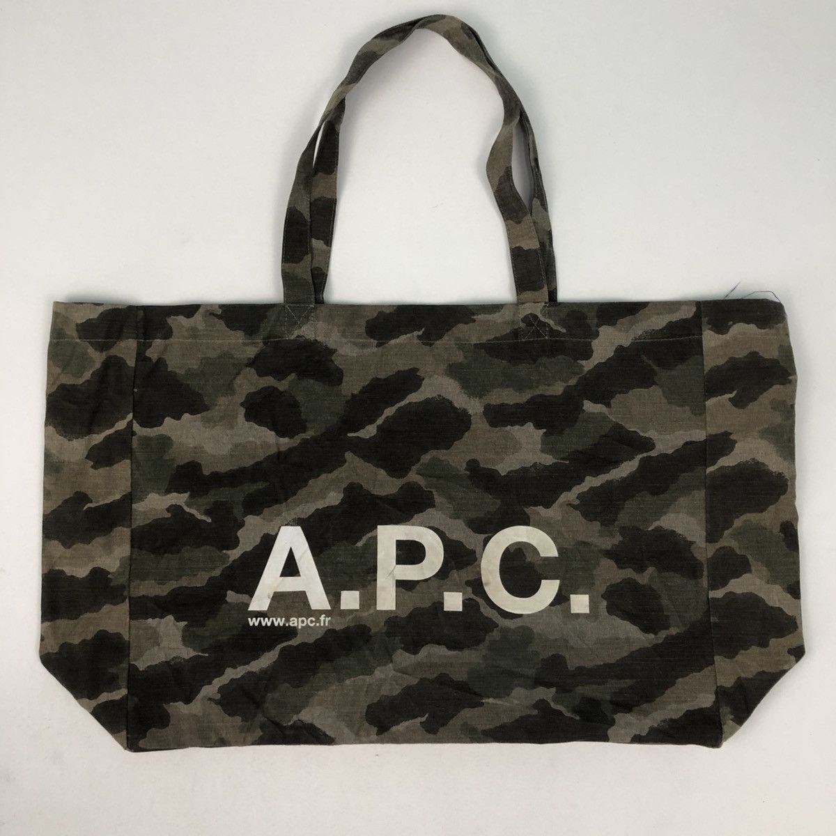 A.P.C. A.P.C. CAMO CANVAS TOTE BAG Size ONE SIZE - 1 Thumbnail