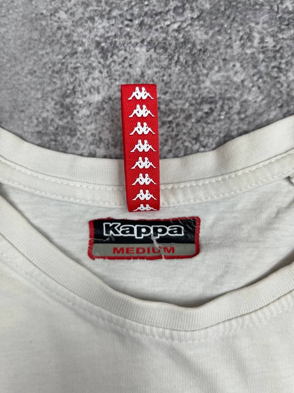 Kappa Kappa Men Cotton T-Shirt White Size M Size US M / EU 48-50 / 2 - 4 Thumbnail