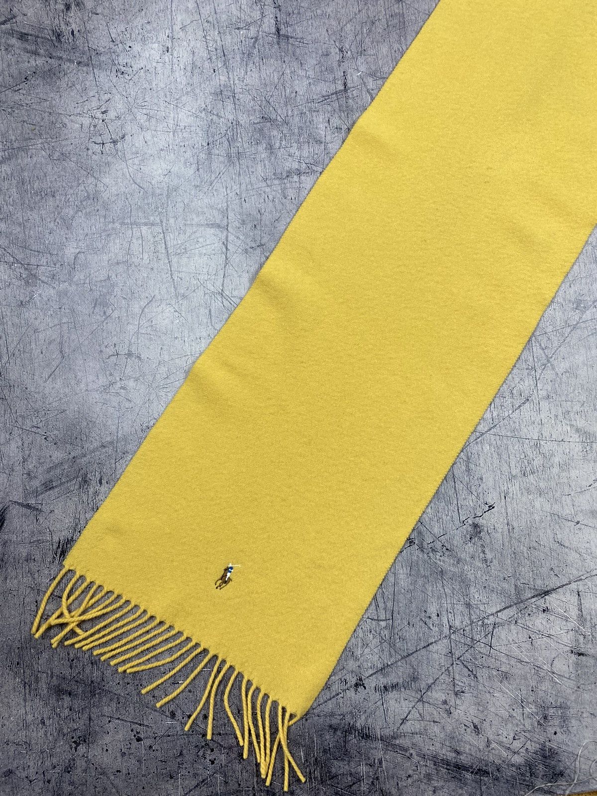 Polo Ralph Lauren × Vintage Vintage 90s Polo Ralph Lauren Wool Scarf g59 y2k Size ONE SIZE - 9 Thumbnail