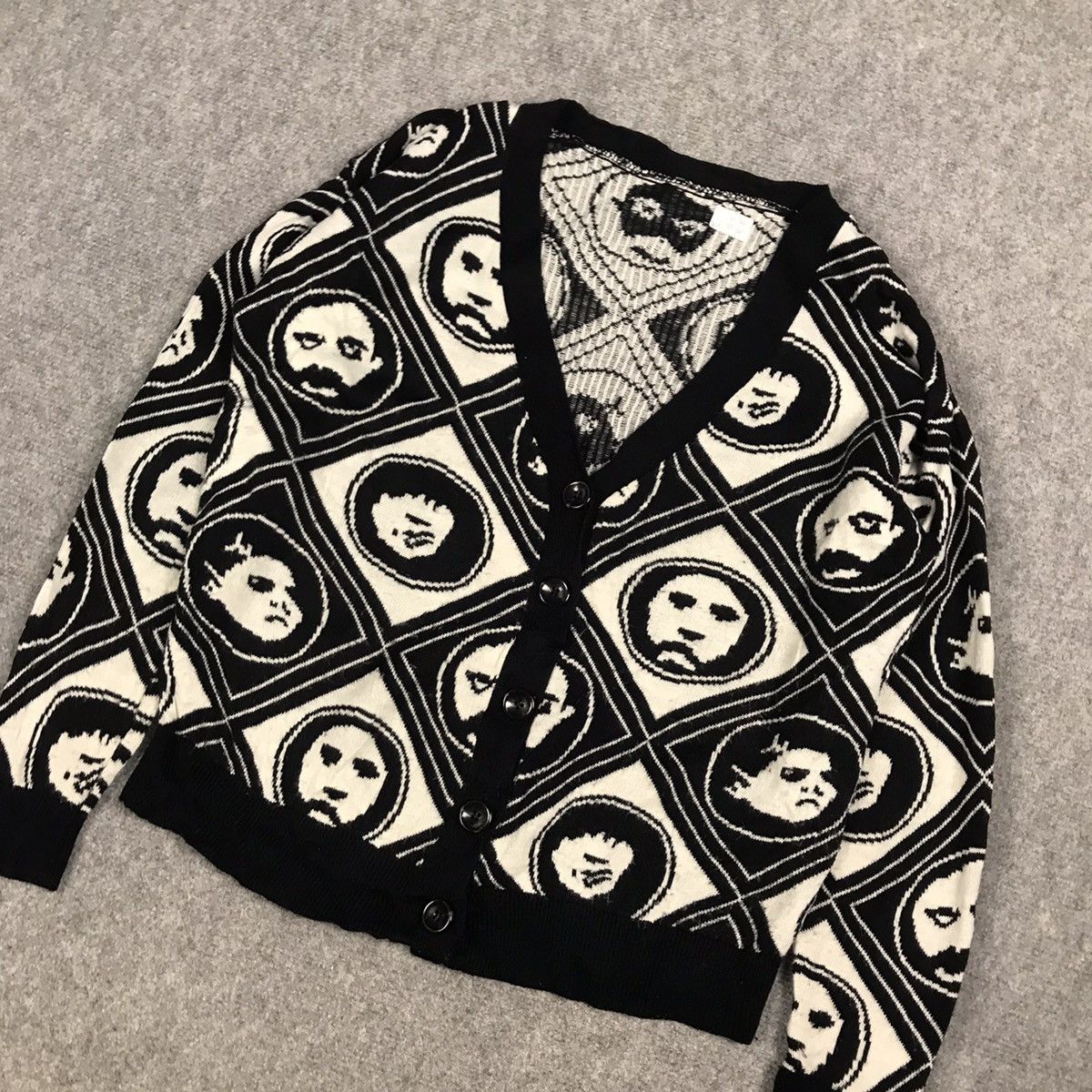 Aran Isles Knitwear × Japanese Brand JAPANERS KNITWEAR CARDIGAN Size US M / EU 48-50 / 2 - 4 Thumbnail