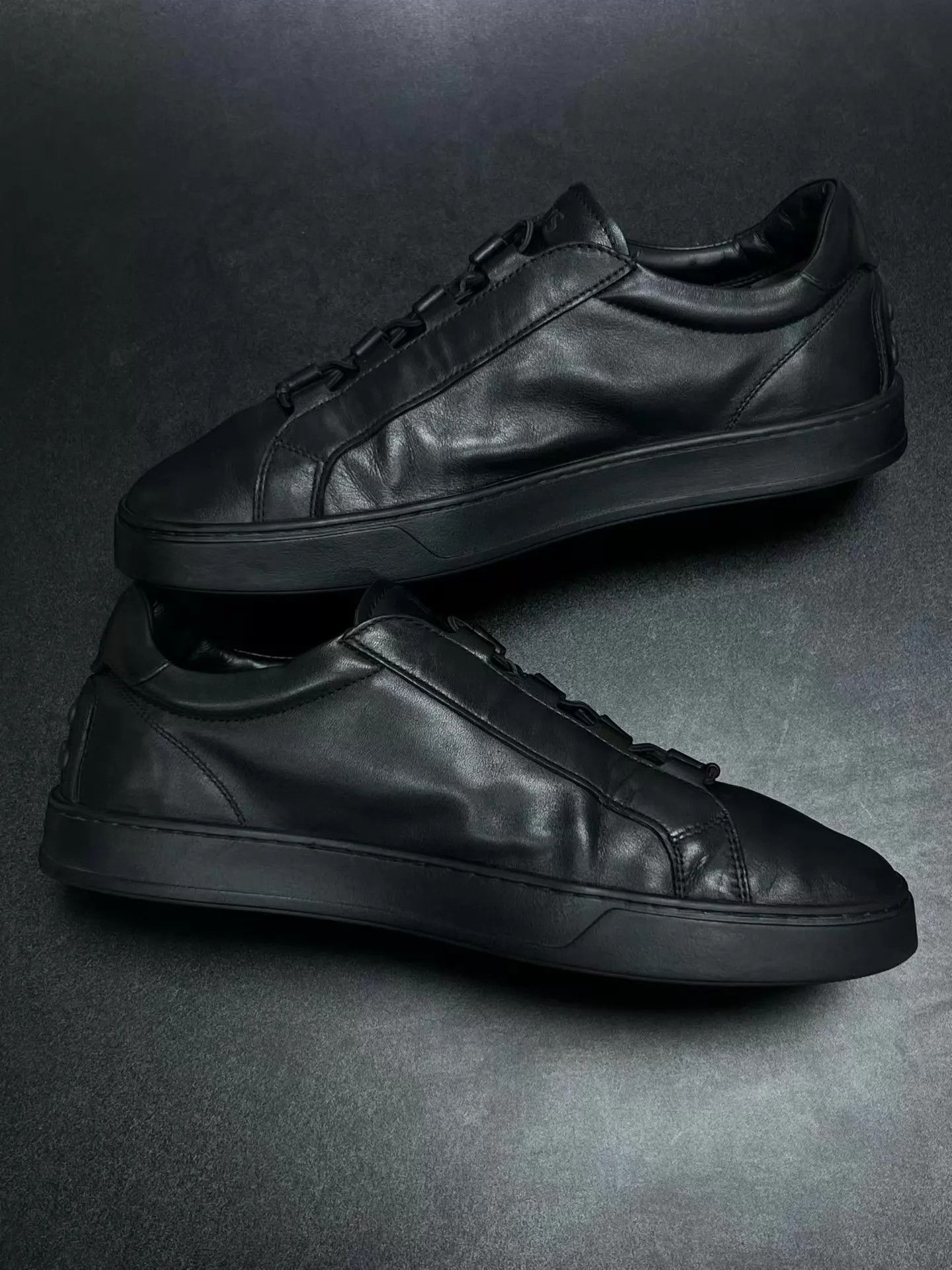Tod's TOD'S Leather Low-Top Sneakers 42.5 New Size US 9.5 / EU 42-43 - 6 Thumbnail