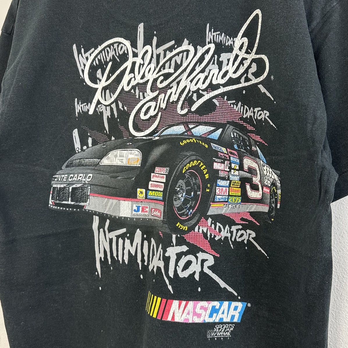 Chase Authentics × NASCAR × Vintage Vintage Dale Earnhardt T Shirt Sports Images L Intimidator Size US L / EU 52-54 / 3 - 1 Thumbnail