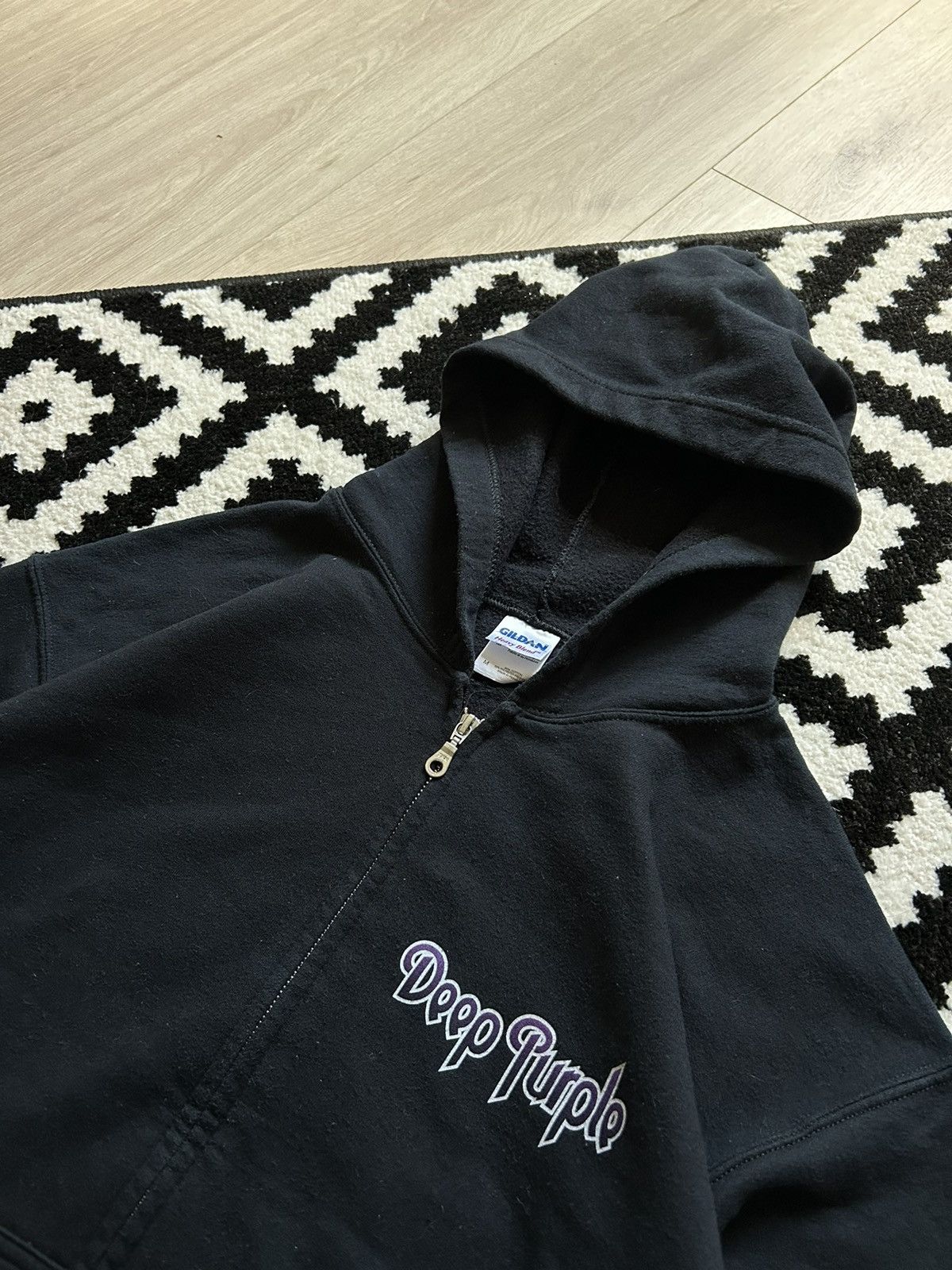 Vintage Vintage Deep Purple 2010 big logo y2k rock zip-hoodies Size US M / EU 48-50 / 2 - 3 Thumbnail