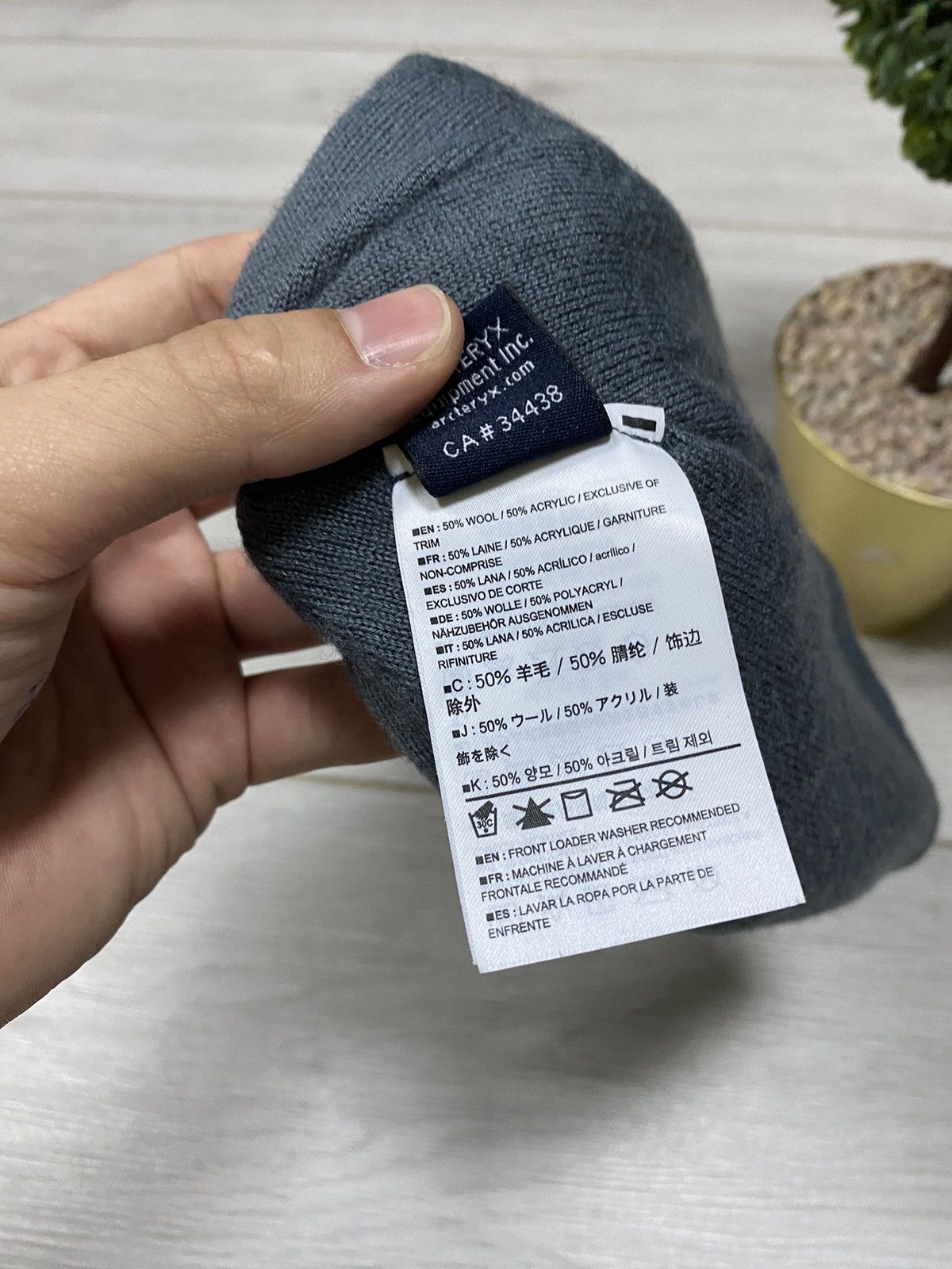 Arc'teryx Arcteryx vintage reversible wool hat big bird logo Size ONE SIZE - 5 Thumbnail