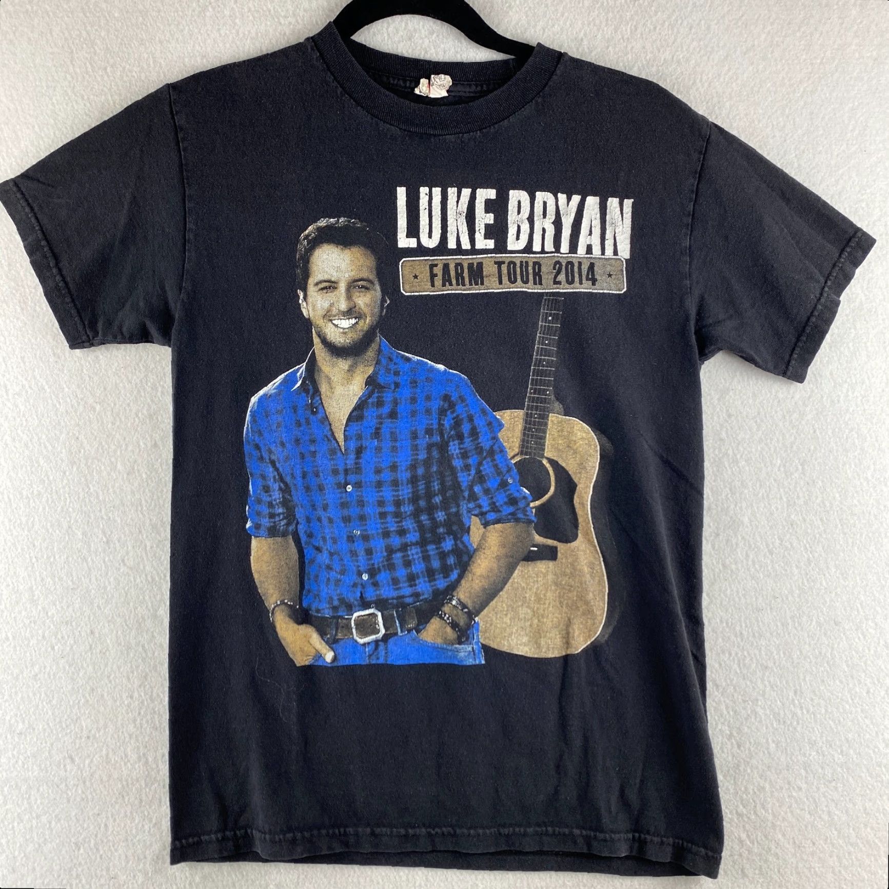 Doublet Luke Bryan Farm Tour Shirt Mens Small S Black 2014 Double-Sided Graphic T-Shirt Size US S / EU 44-46 / 1 - 2 Thumbnail