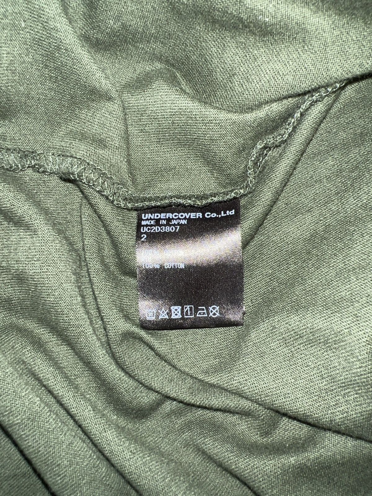 Undercover Undercover Logo Green Tee Shirt Size US M / EU 48-50 / 2 - 4 Thumbnail