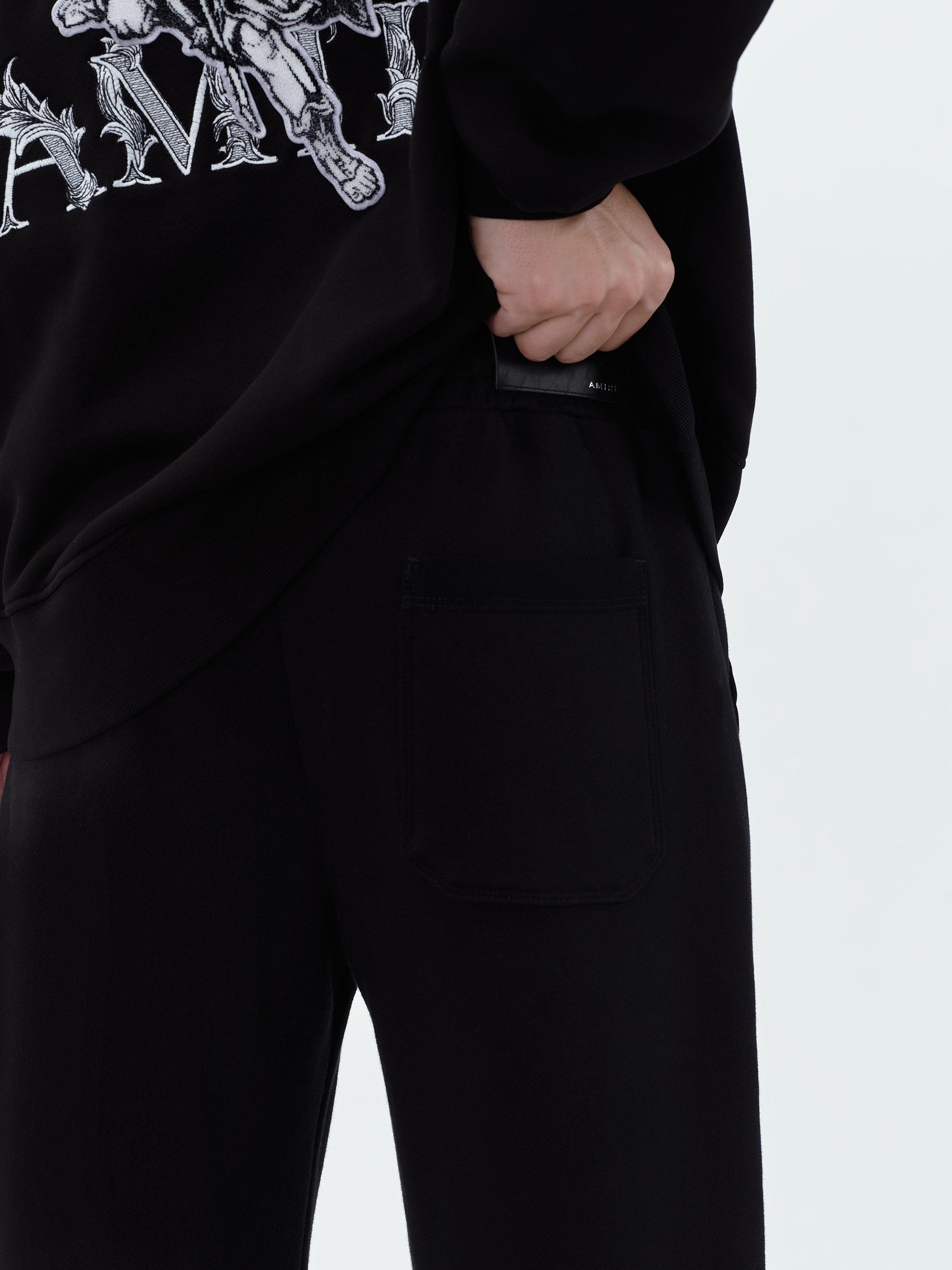 Amiri o1s1wg110425 Angel Sweatpants & Joggers in Black Size US 30 / EU 46 - 9 Thumbnail