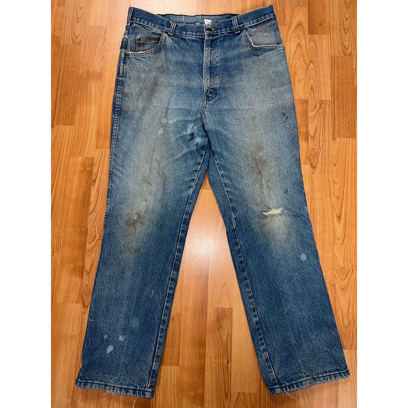 Dickies Vintage Dickies Branders Jeans Bottoms Denim Pants 38x30 Size US 38 / EU 54 - 2 Thumbnail