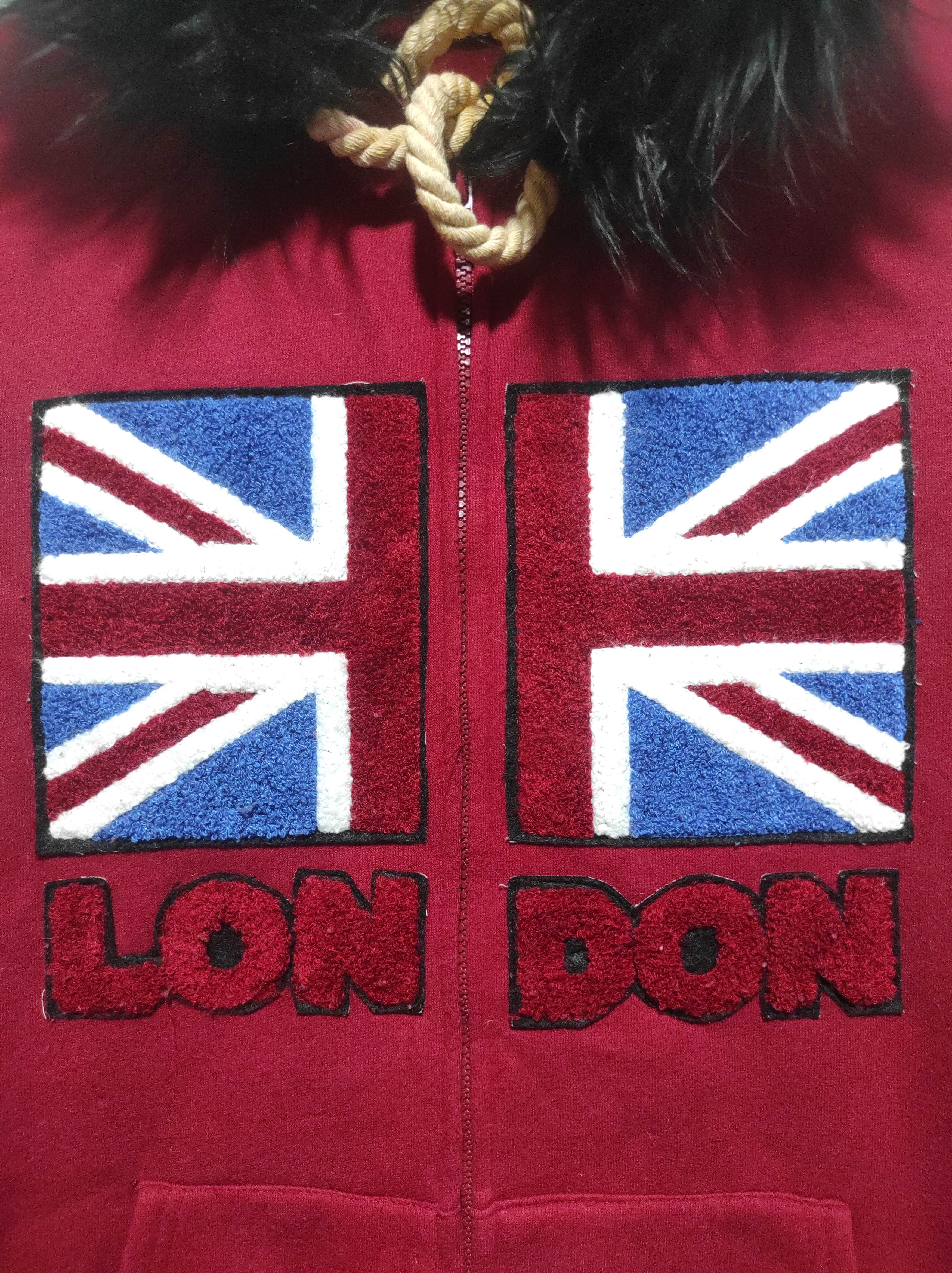 If Six Was Nine London Flag Zip Fur Hoodie IfSixWasNine LGB style Size US S / EU 44-46 / 1 - 5 Thumbnail