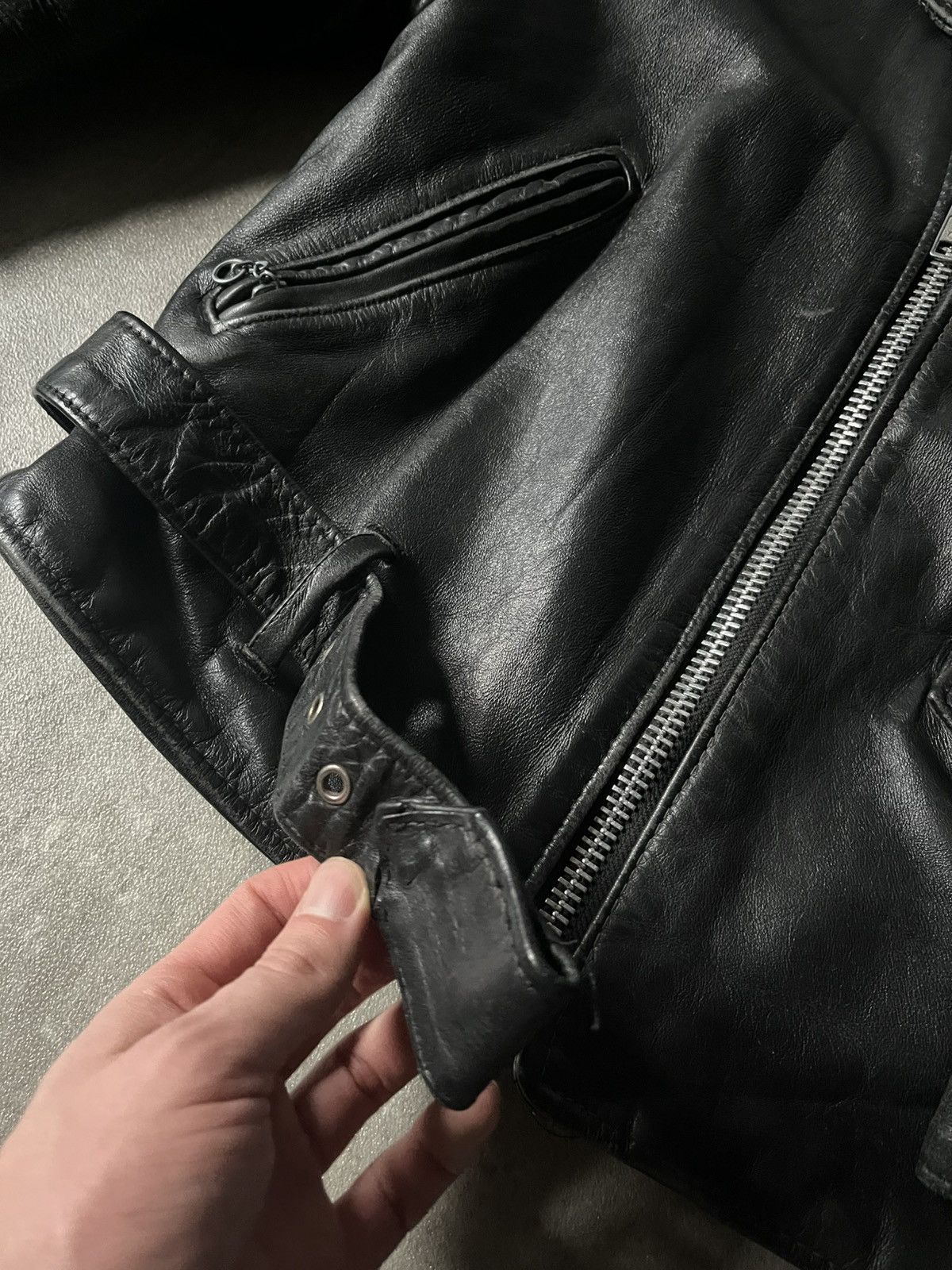 Schott Vintage Schott perfecto ramones leather jacket black Size US S / EU 44-46 / 1 - 10 Thumbnail