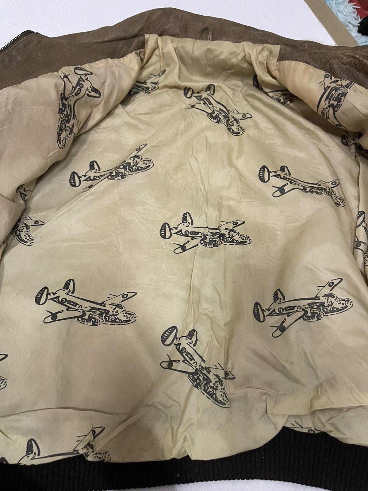 Japanese Brand Unbrand Genuine Leather Jacket Size US L / EU 52-54 / 3 - 3 Thumbnail