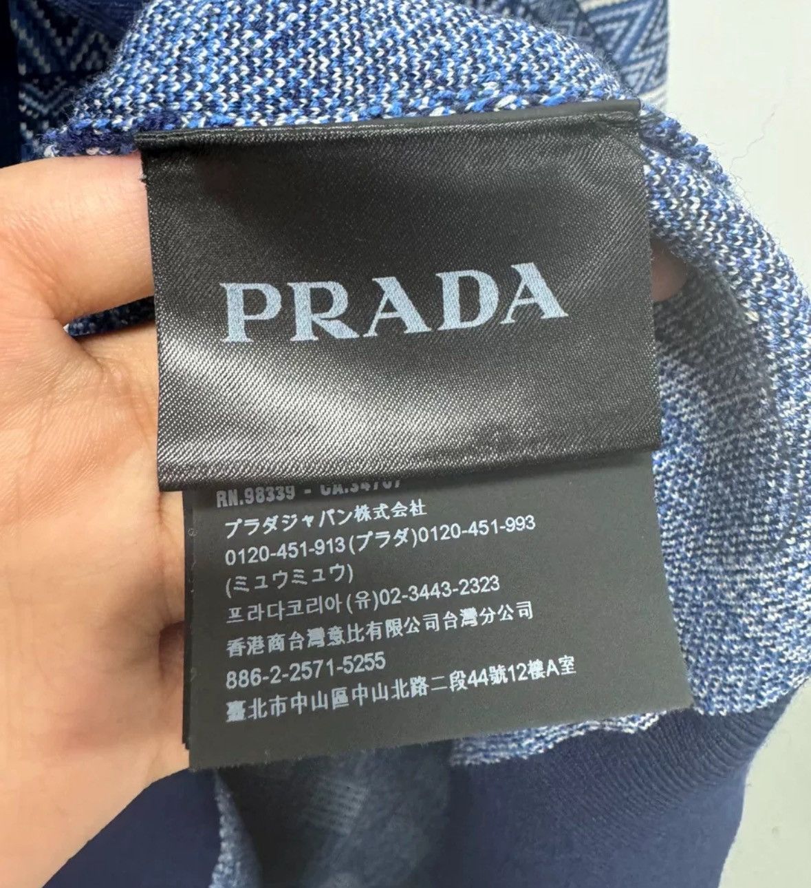 Prada Prada 18aw wool polo shirt2412-Nextarrow Size US M / EU 48-50 / 2 - 5 Thumbnail