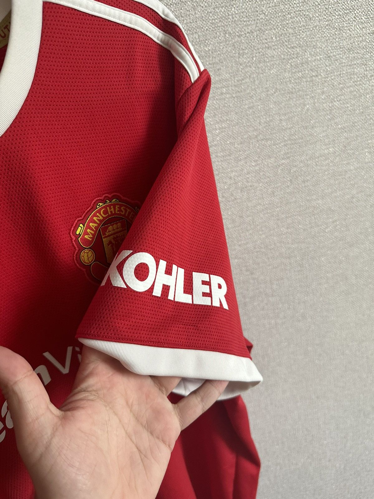 Adidas 2021/22 Adidas Sancho #25 Home Soccer Jersey Size US XXL / EU 58 / 5 - 7 Thumbnail