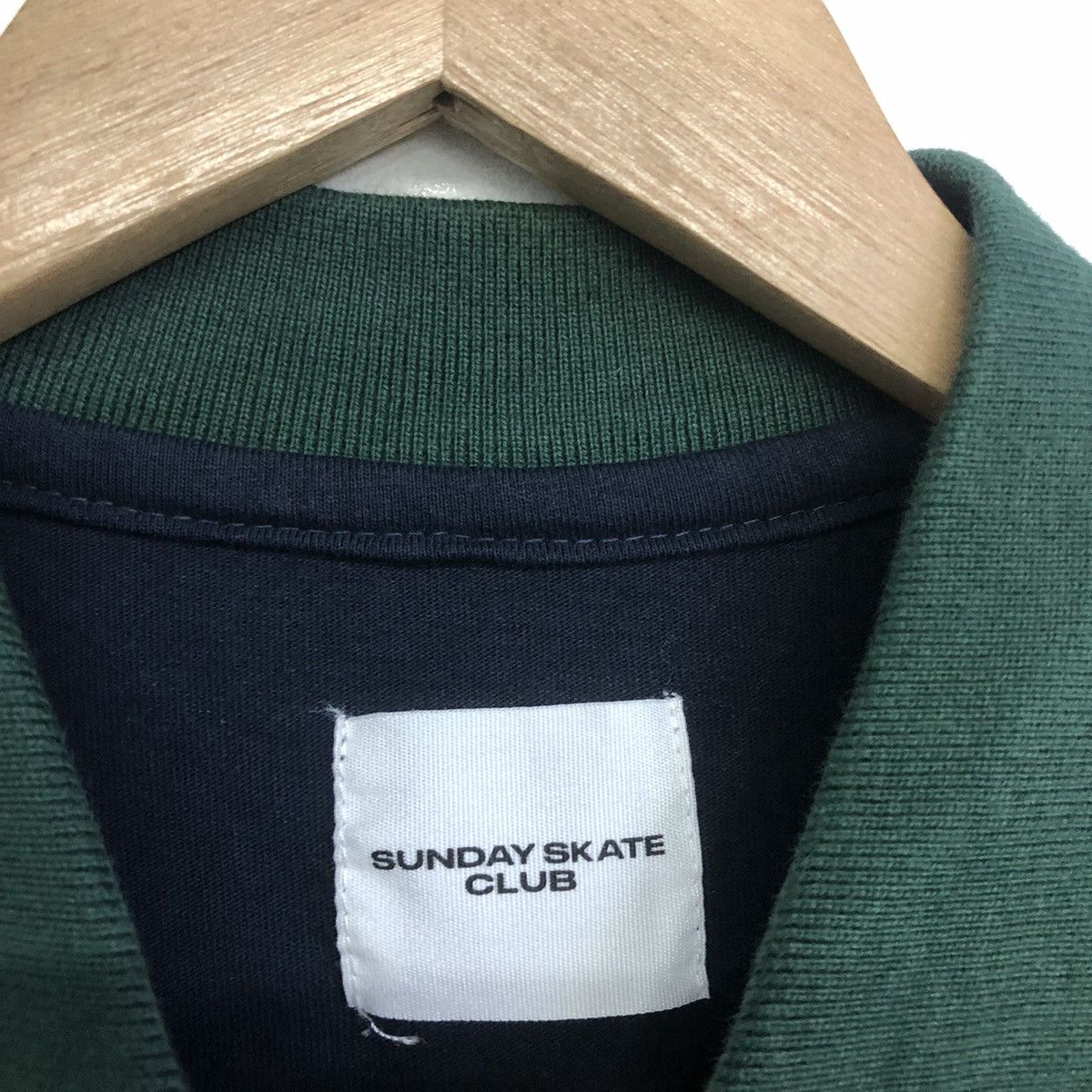 Japanese Brand WEGO SUNDAY SKATE CLUB COLOUR BLOCK OVERSIZE POLO TEE Size US M / EU 48-50 / 2 - 10 Thumbnail