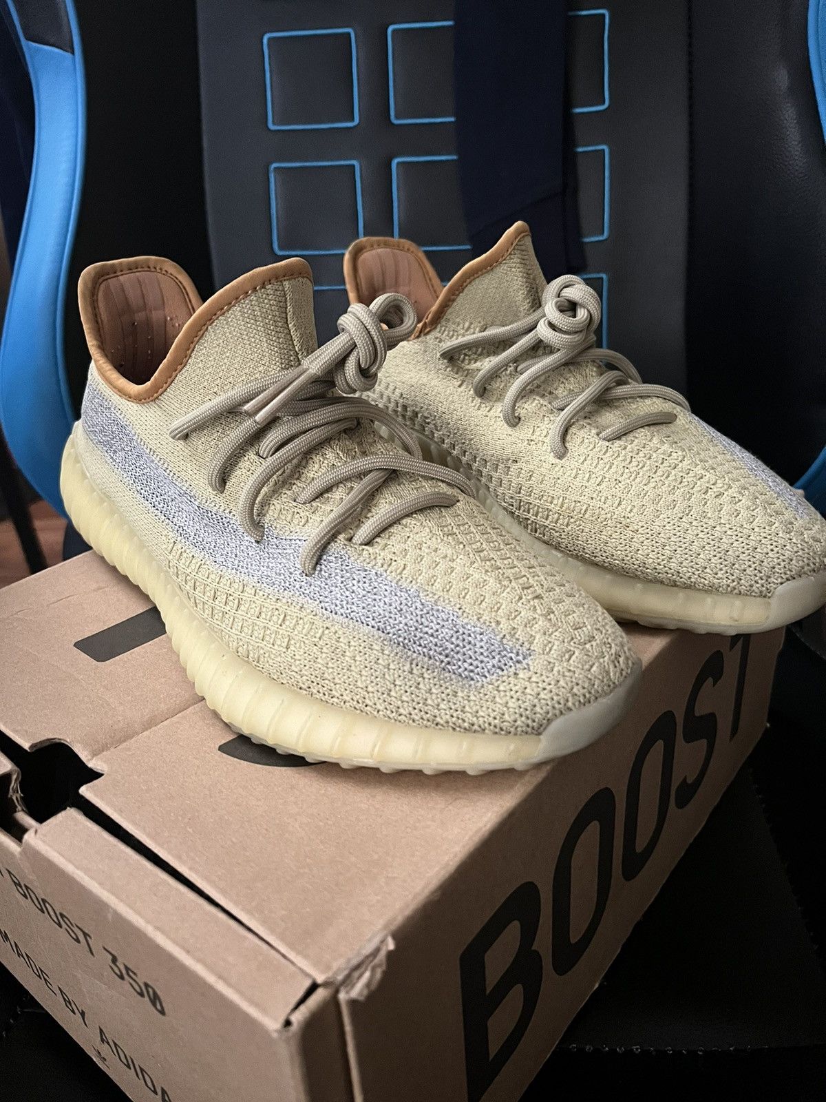 Adidas × Yeezy Yeezy 350 MARSH Size US 8 / EU 41 - 2 Thumbnail