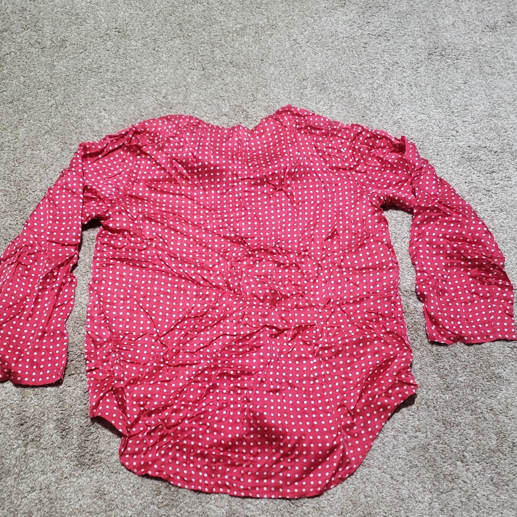 Victoria's Secret Victoria's Secret Sleep Shirt Shirt Women M Red Lightweight Button Up VICTORIAS SECRET Size M / US 6-8 / IT 42-44 - 7 Thumbnail