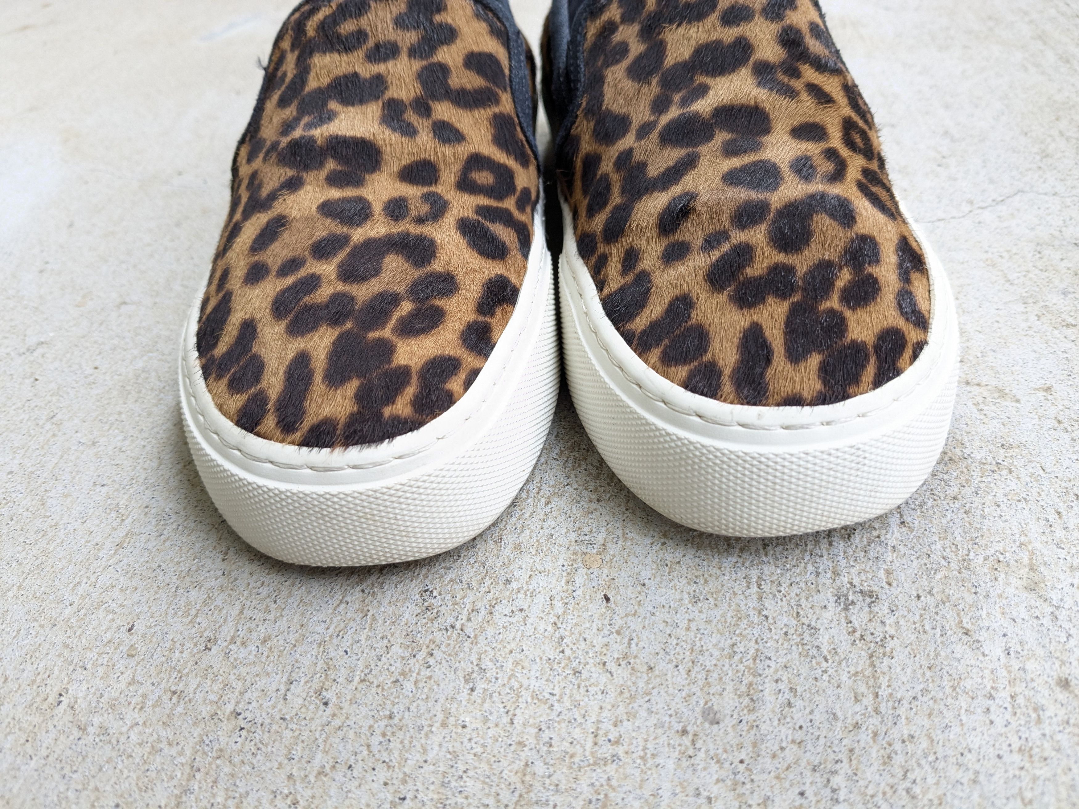 Saint Laurent Paris Saint Laurent Sneakers Cheetah Pony Hair Slip On 5.5 35.5 Size US 5.5 / IT 35.5 - 5 Thumbnail