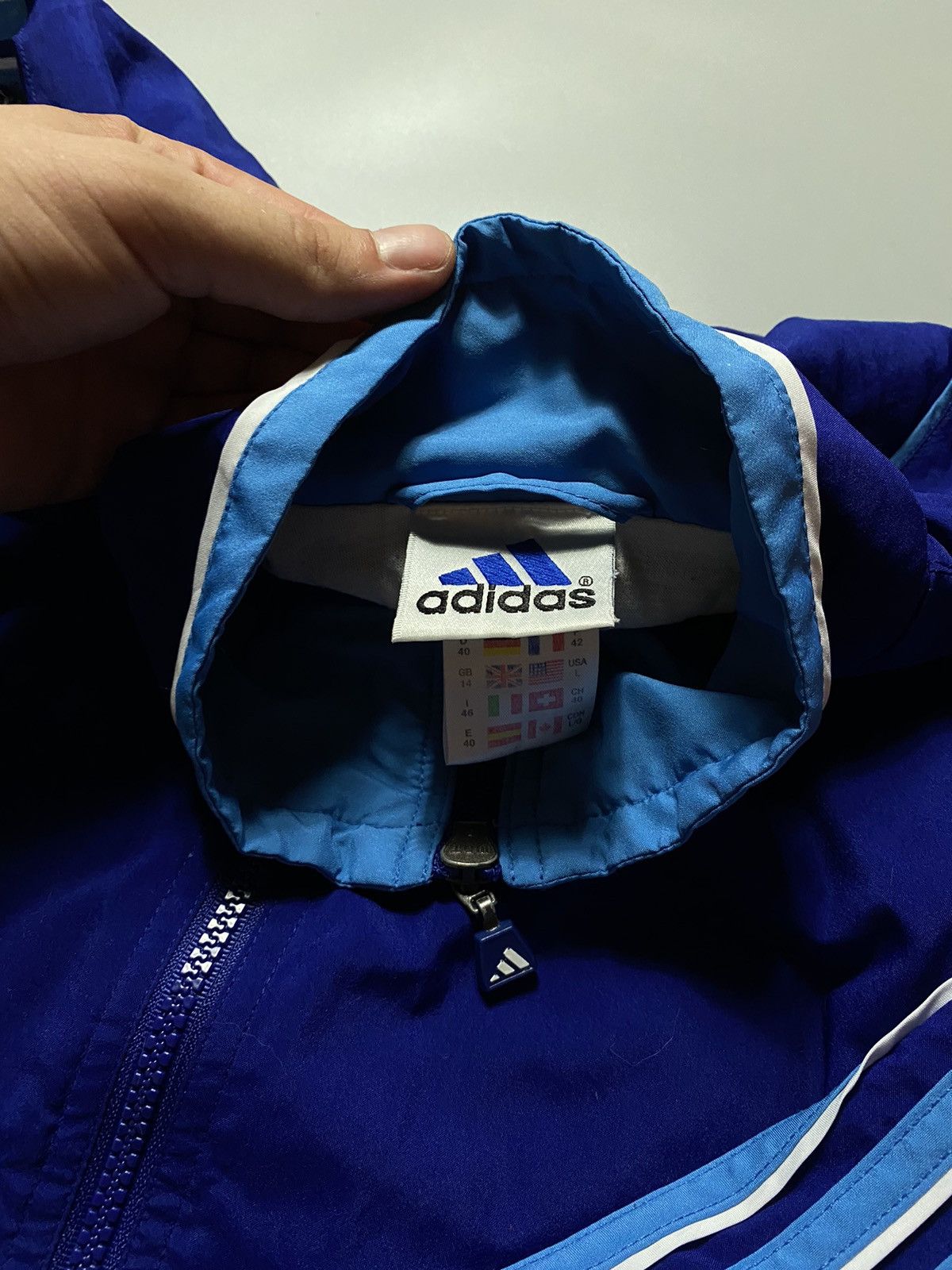 Adidas × Vintage RARE! Adidas vintage exclusive tracksuit 90s Size US L / EU 52-54 / 3 - 5 Thumbnail