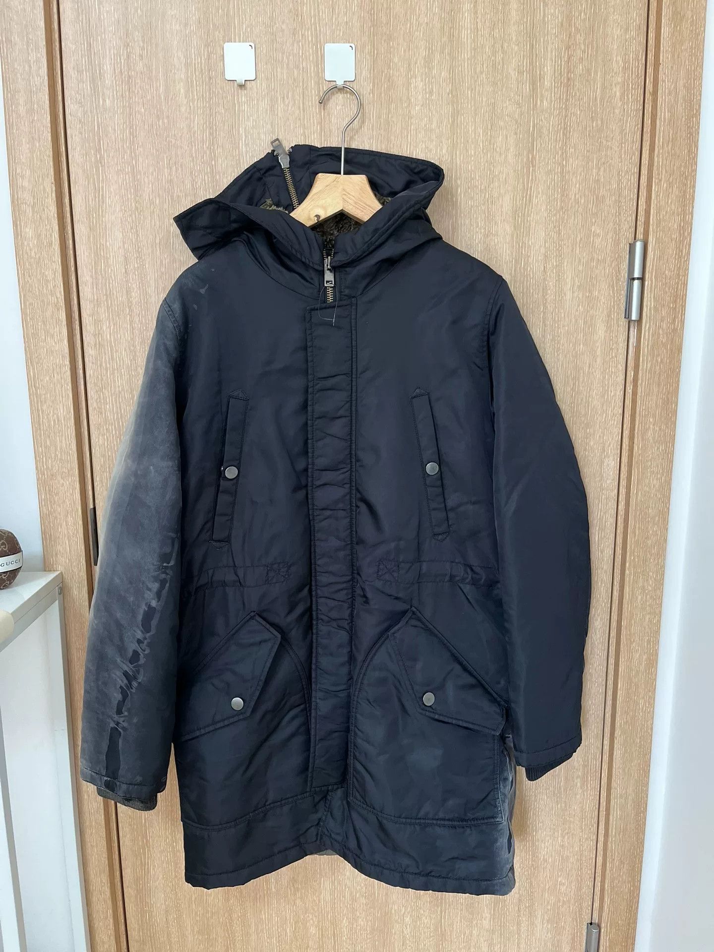 Diesel Diesel Hooded Coat Sample Size US M / EU 48-50 / 2 - 1 Thumbnail