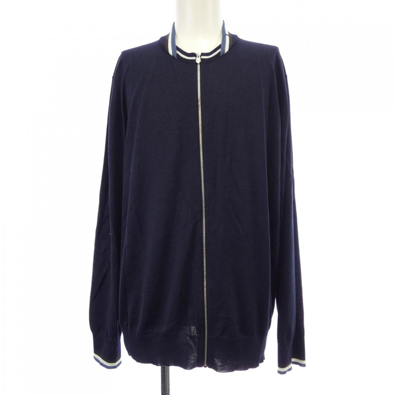 Hermes Hermes Hermes Reyures Twist Silk Cashmere Jacket Textile Outerwear DUTY FREE for USA Size ONE SIZE - 1 Thumbnail