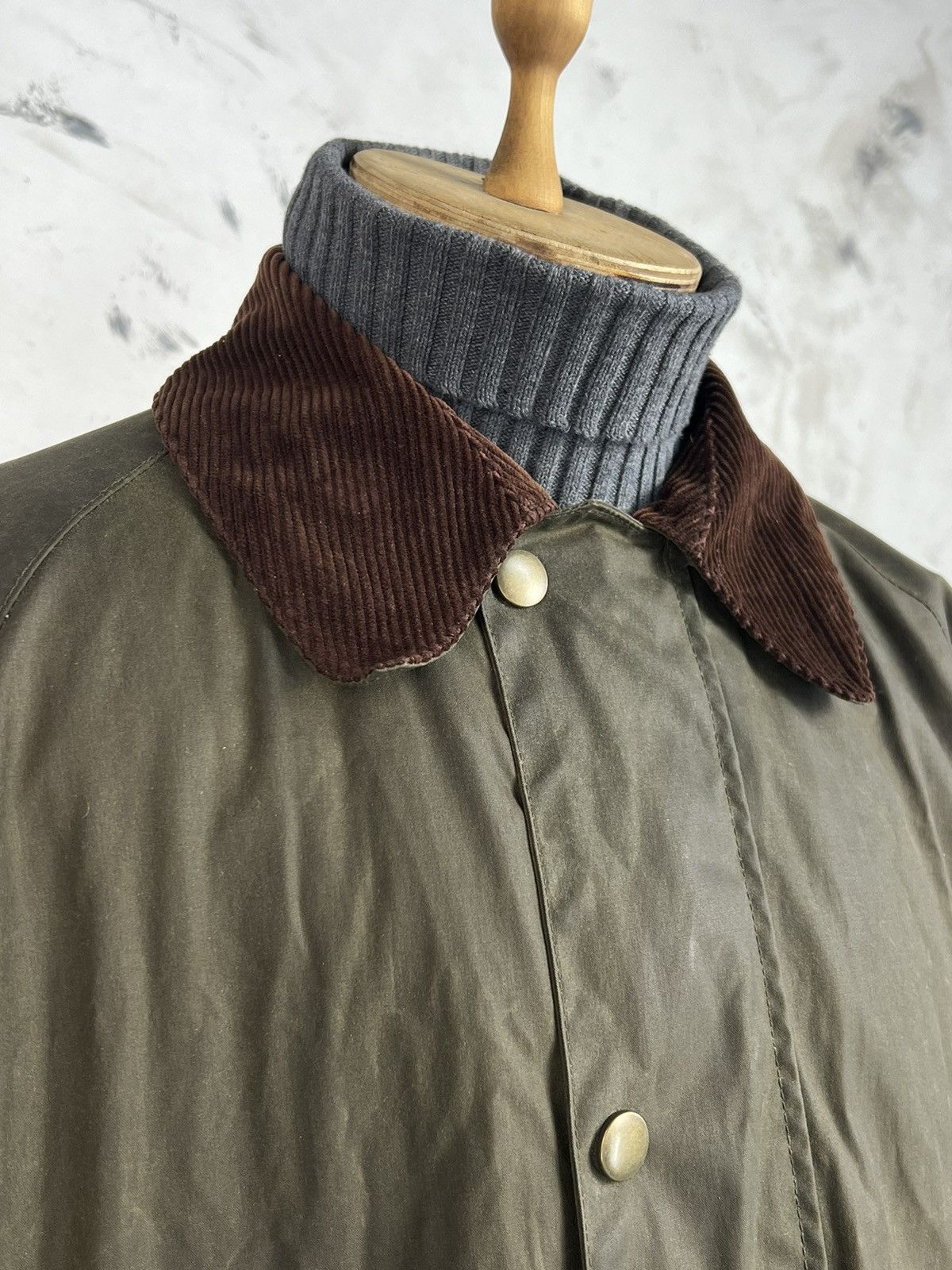 Marks & Spencer Vintage Marks & Spencer Waxed Field Jacket Size M - L Size US M / EU 48-50 / 2 - 6 Thumbnail