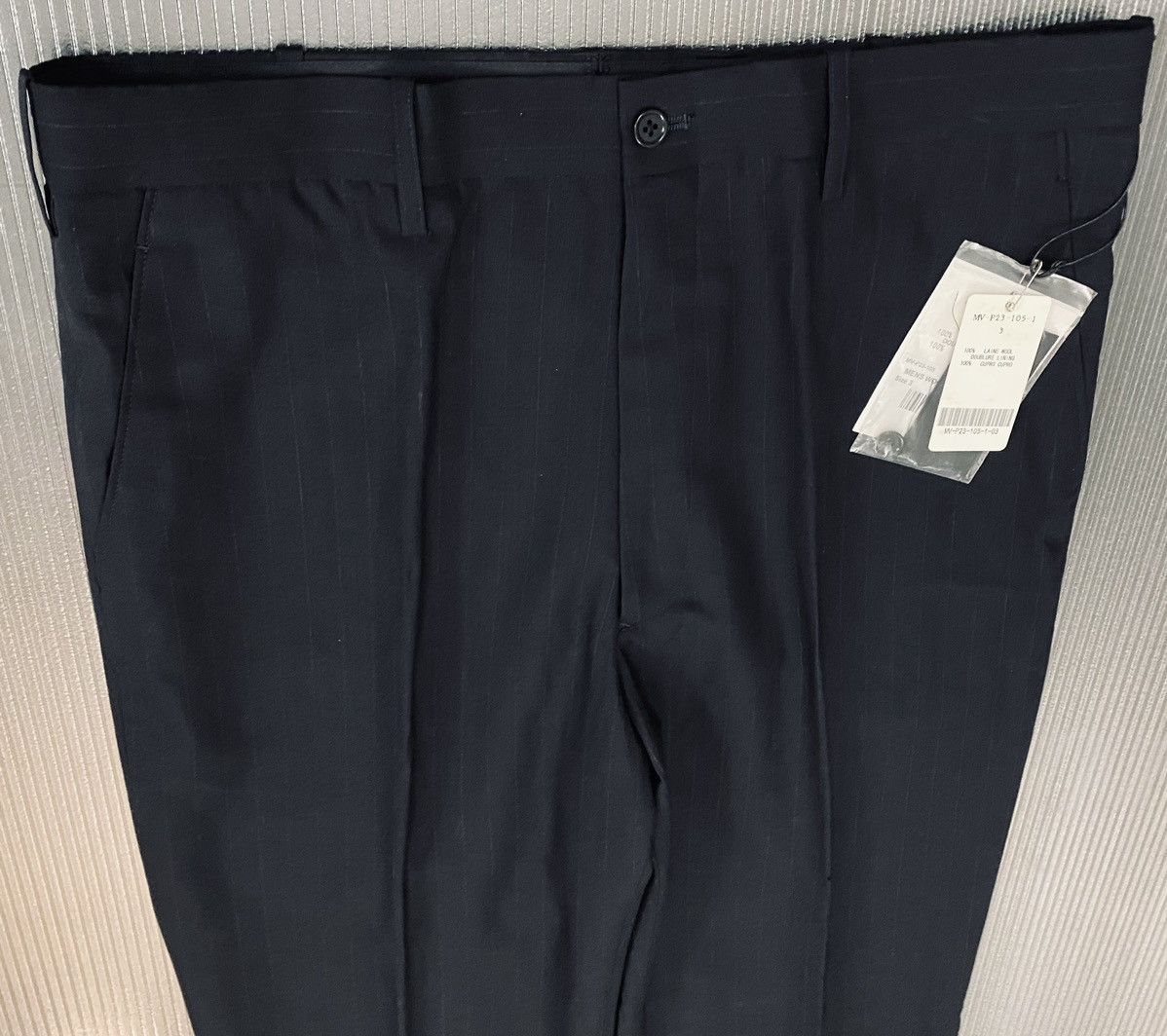 Y's Y’s yohji yamamoto 🇯🇵 Nero mute pinstripe wool slacks 3 NWT Size US 36 / EU 52 - 10 Thumbnail
