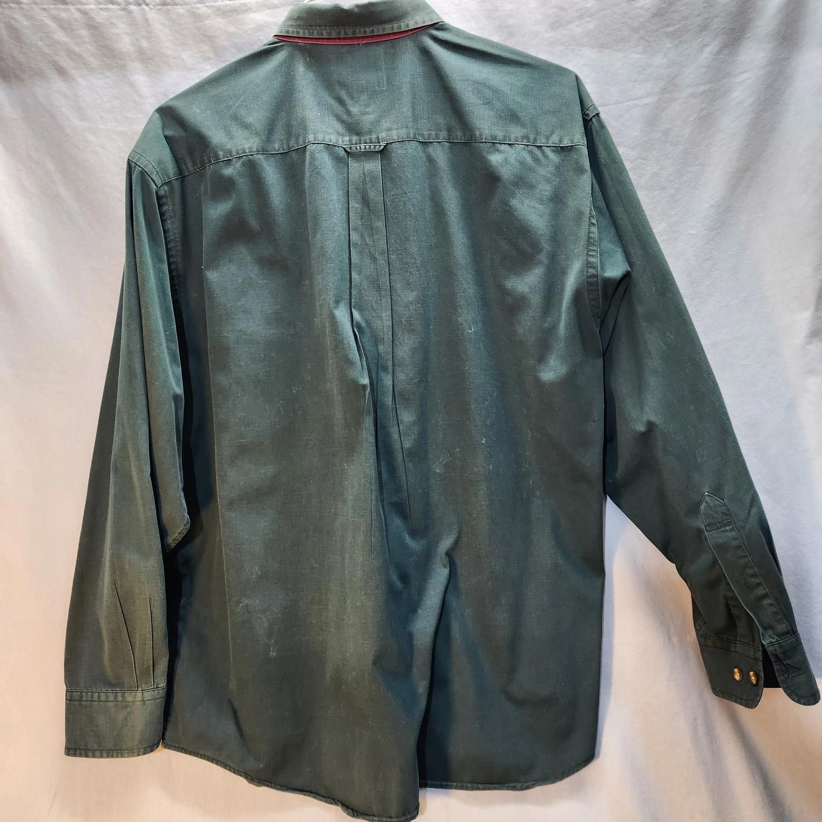Lee Vintage Lee Long Sleeve Button Down Shirt Green Size Large Size US L / EU 52-54 / 3 - 8 Thumbnail