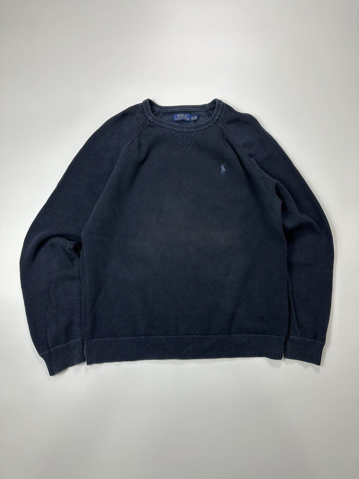 Polo Ralph Lauren Polo Ralph Lauren Heavyweight Knit Sweater Blue Size US XL / EU 56 / 4 - 1 Thumbnail