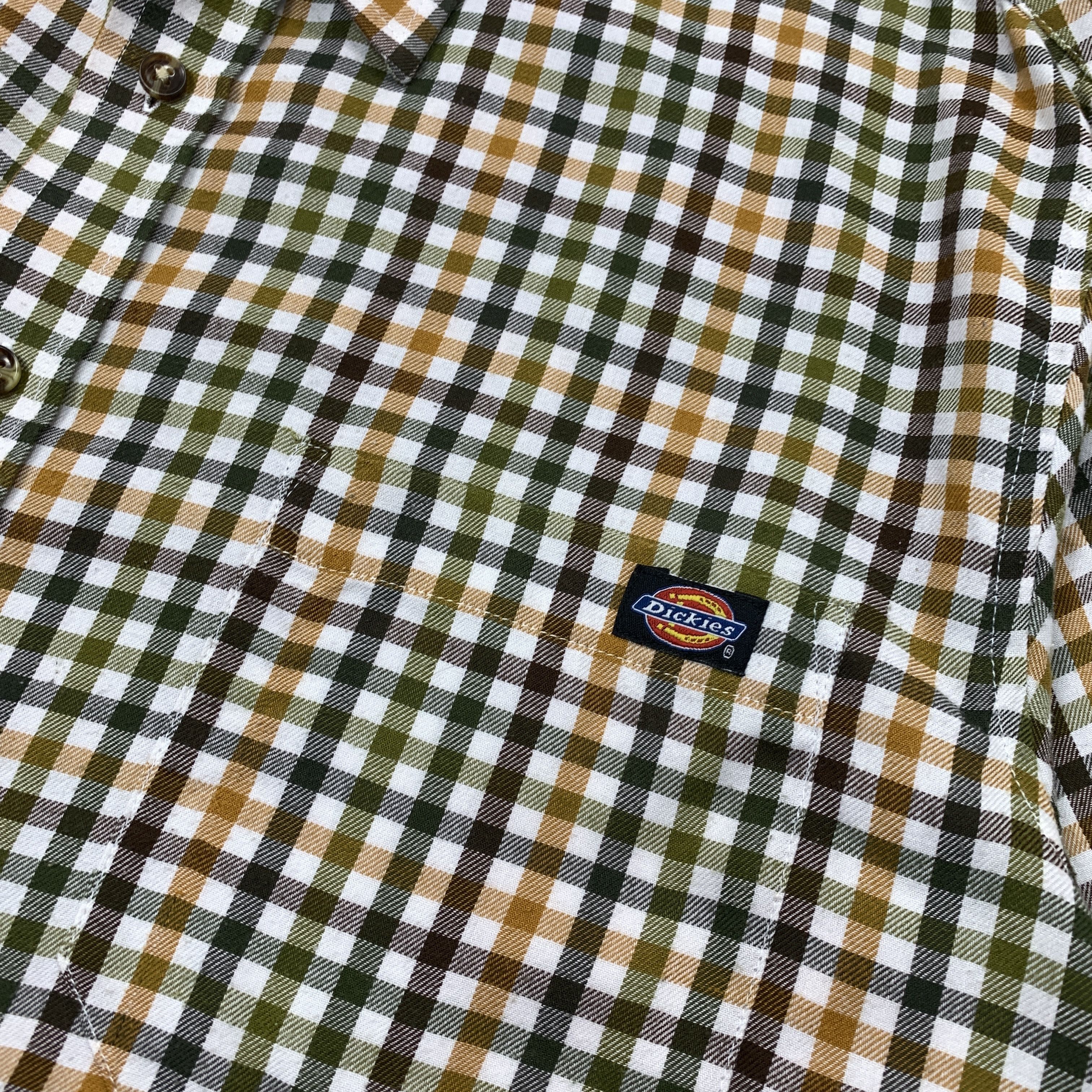 Dickies Vintage Dickies 90s Checkered Flannel Button Up Shirt L Size US L / EU 52-54 / 3 - 7 Thumbnail